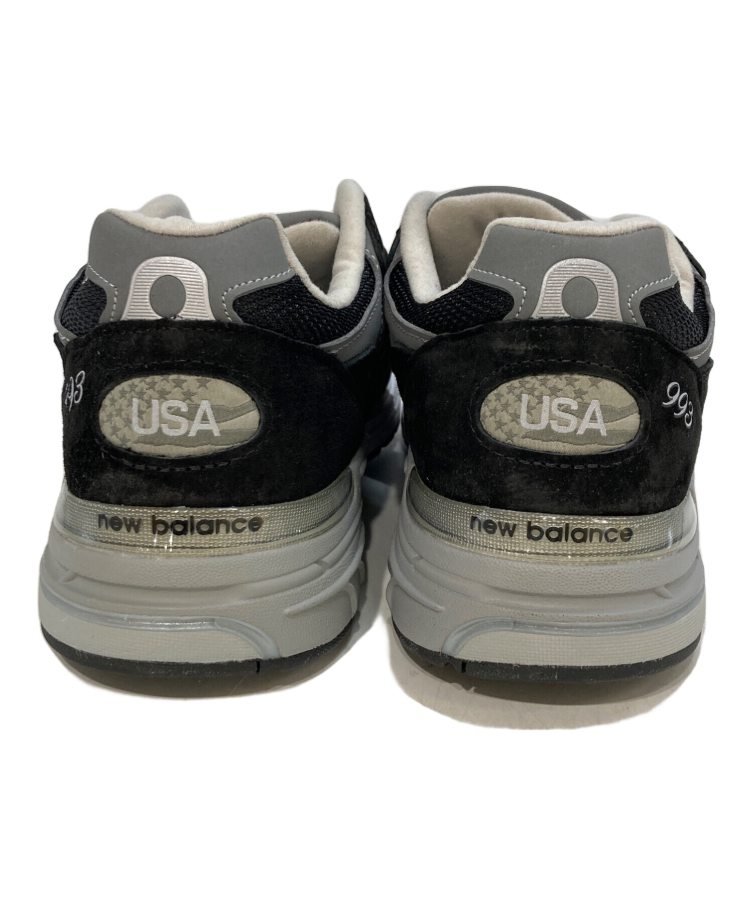 中古・古着通販】NEW BALANCE (ニューバランス) MR993 ブラック サイズ 