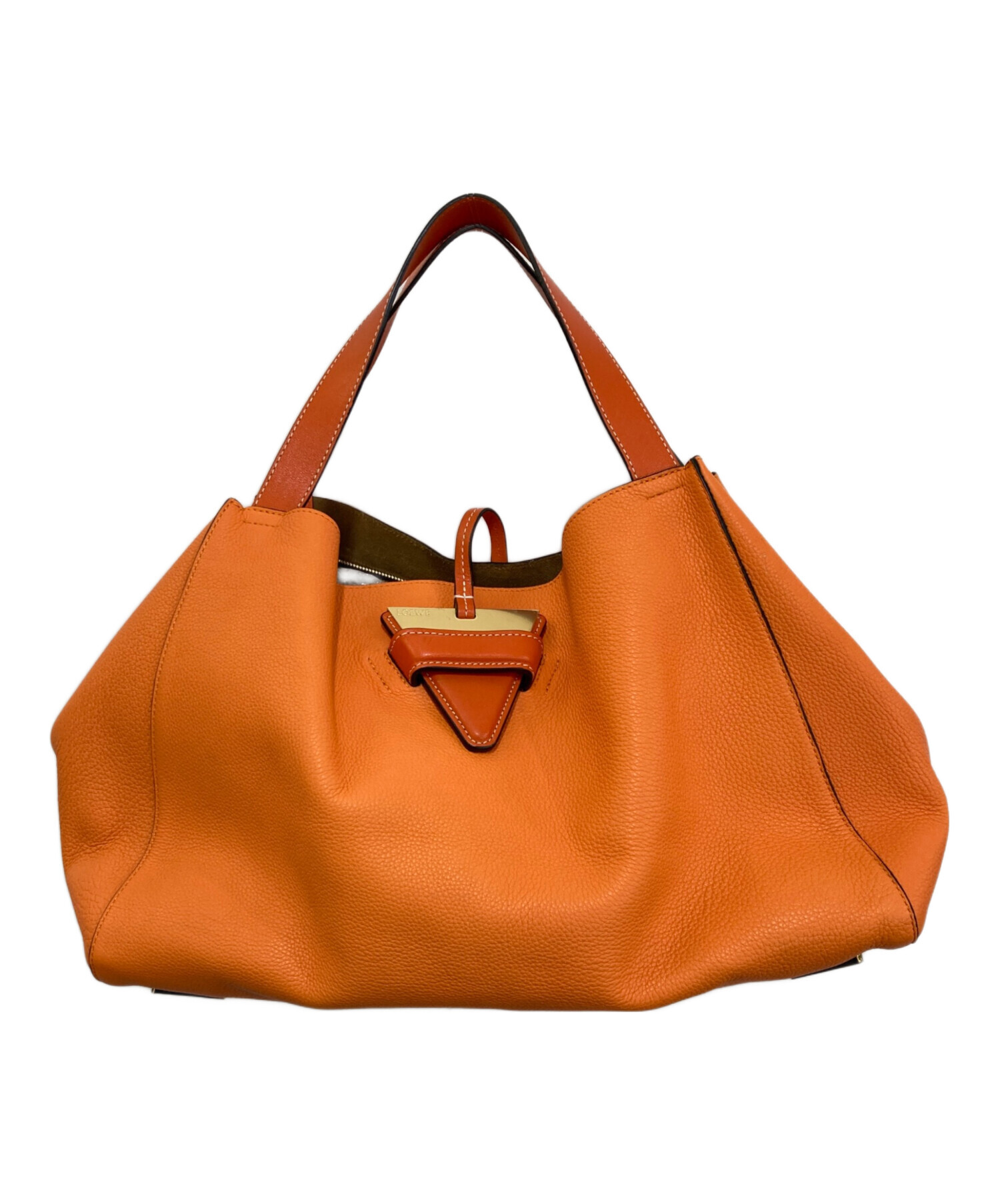 中古・古着通販】LOEWE (ロエベ) Barcelona Tote オレンジ｜ブランド