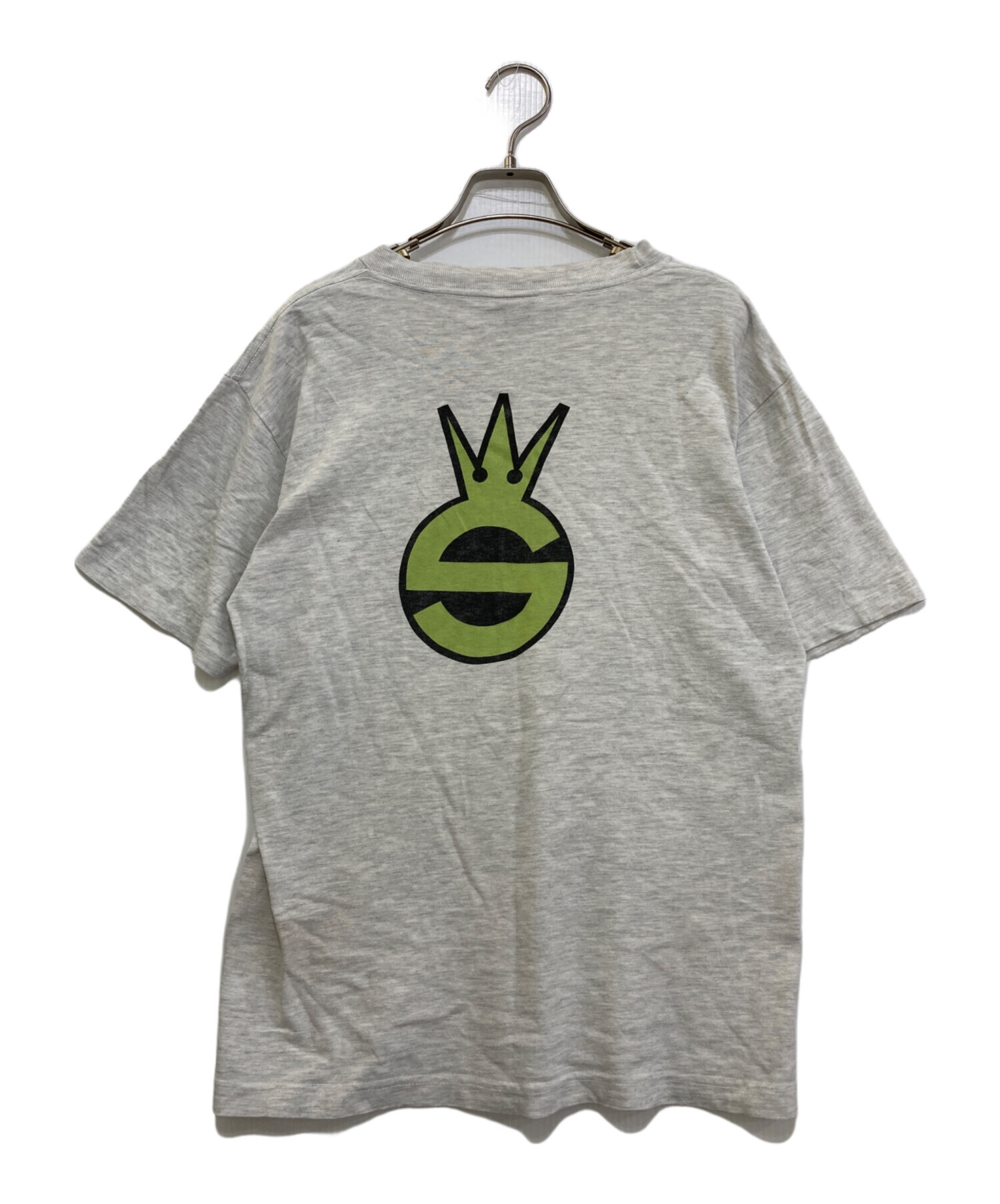 中古・古着通販】stussy (ステューシー) 80's プリントTシャツ グレー
