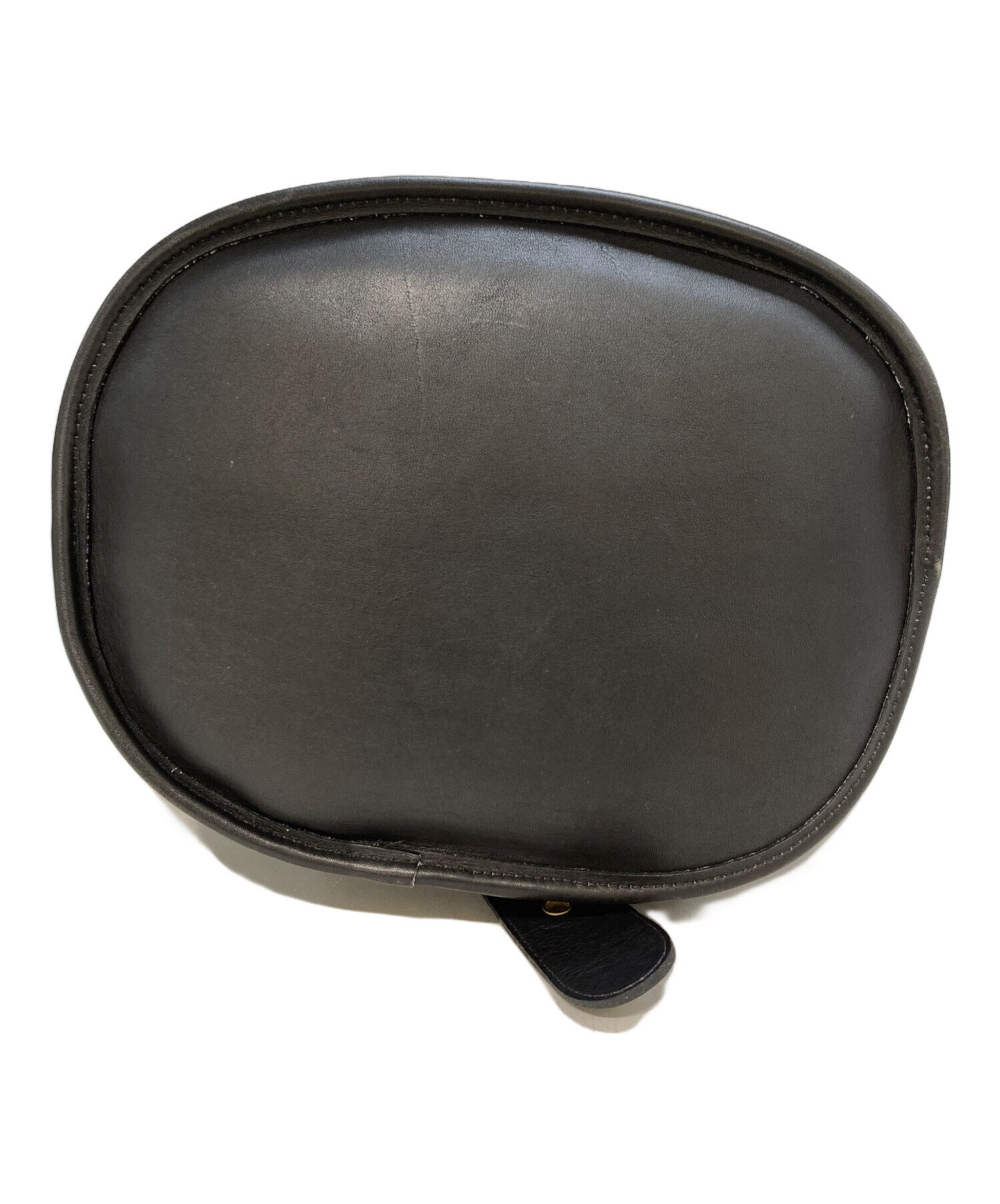 中古・古着通販】COACH (コーチ) レザードラムバッグ ブラック