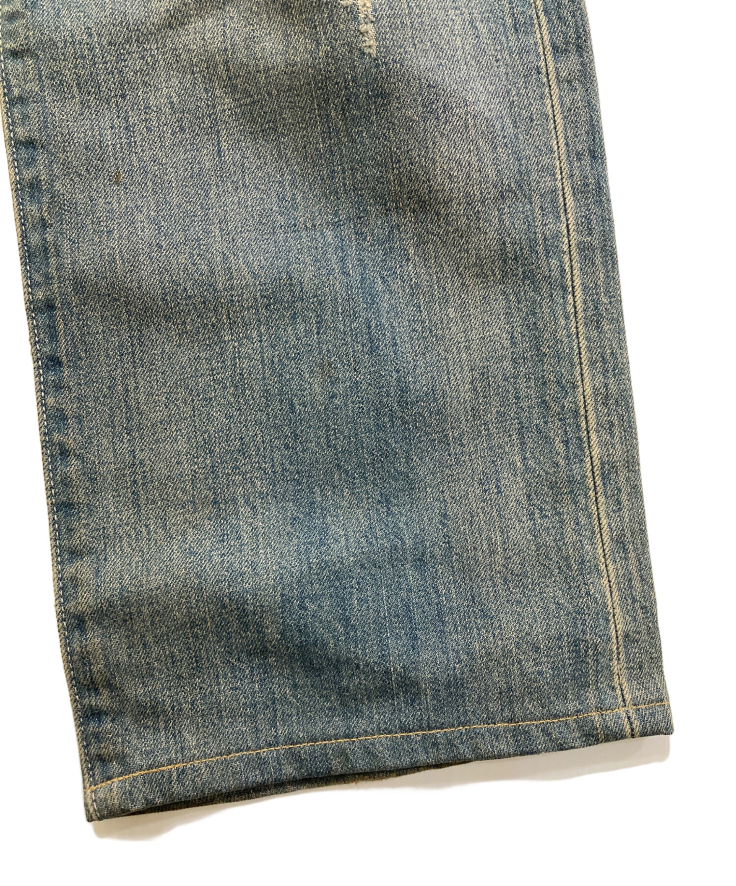 中古・古着通販】LEVI'S (リーバイス) 501 リペア加工デニムパンツ
