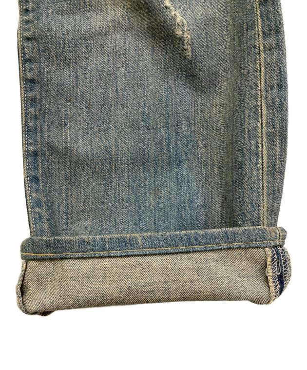 中古・古着通販】LEVI'S (リーバイス) 501 リペア加工デニムパンツ