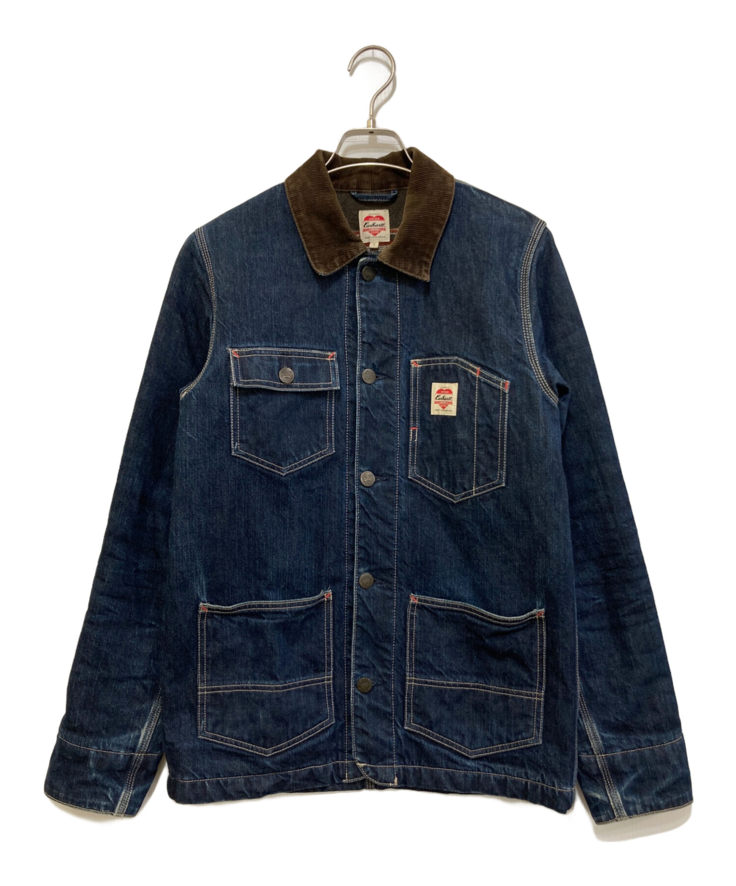 中古・古着通販】CarHartt (カーハート) STATE COAT ブルー サイズ:S 