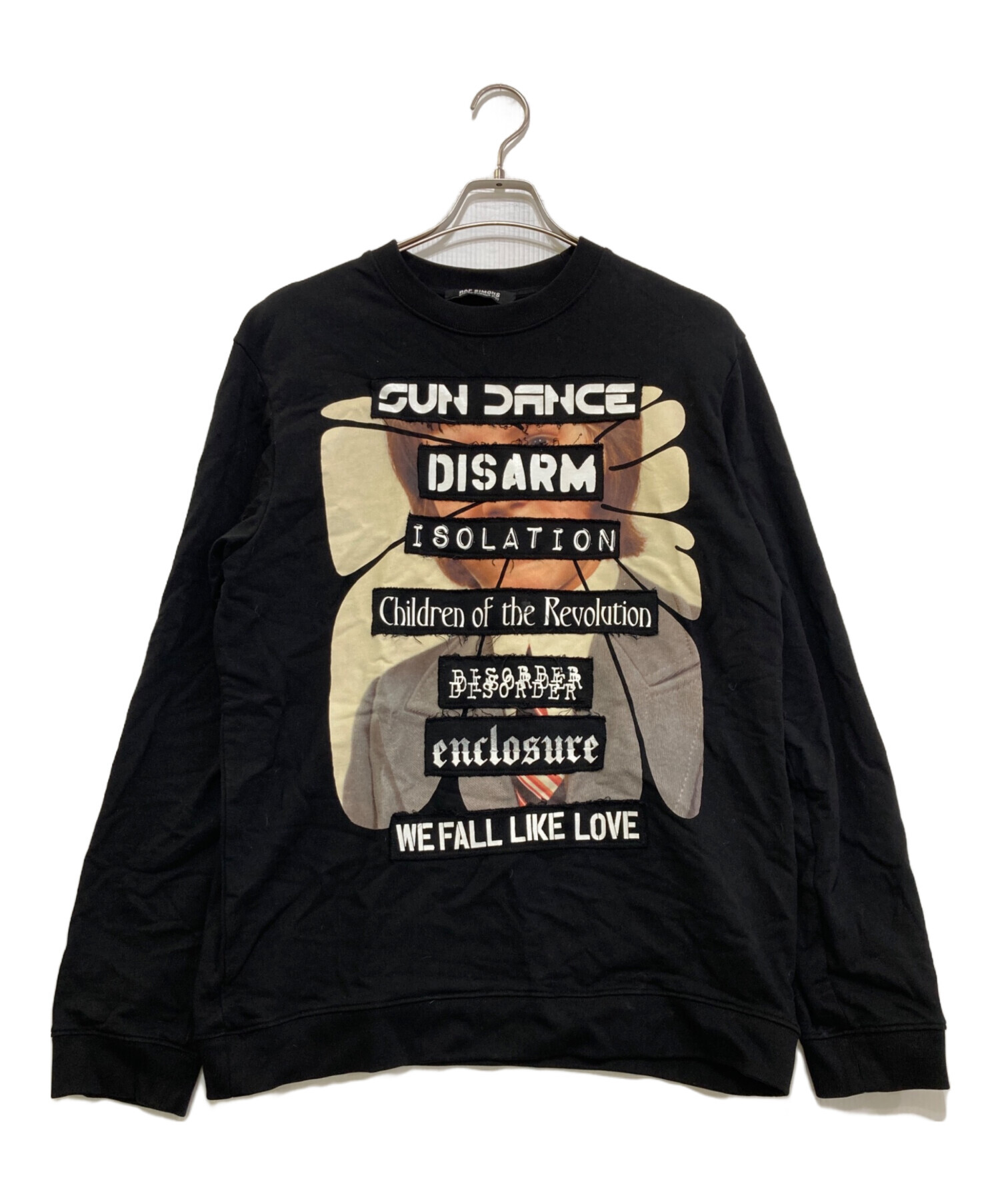 ラフシモンズ　スウェット トレーナー 中古・古着通販】RAF SIMONS (ラフシモンズ) プリントスウェット