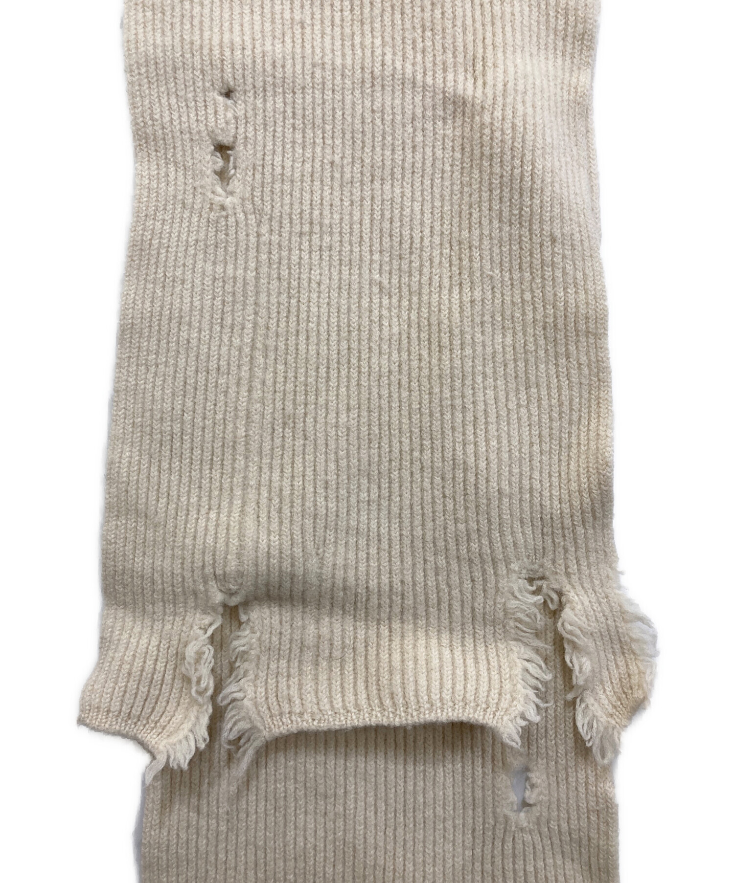 中古・古着通販】Hed Mayner (ヘド メイナー) タートルネックダメージ