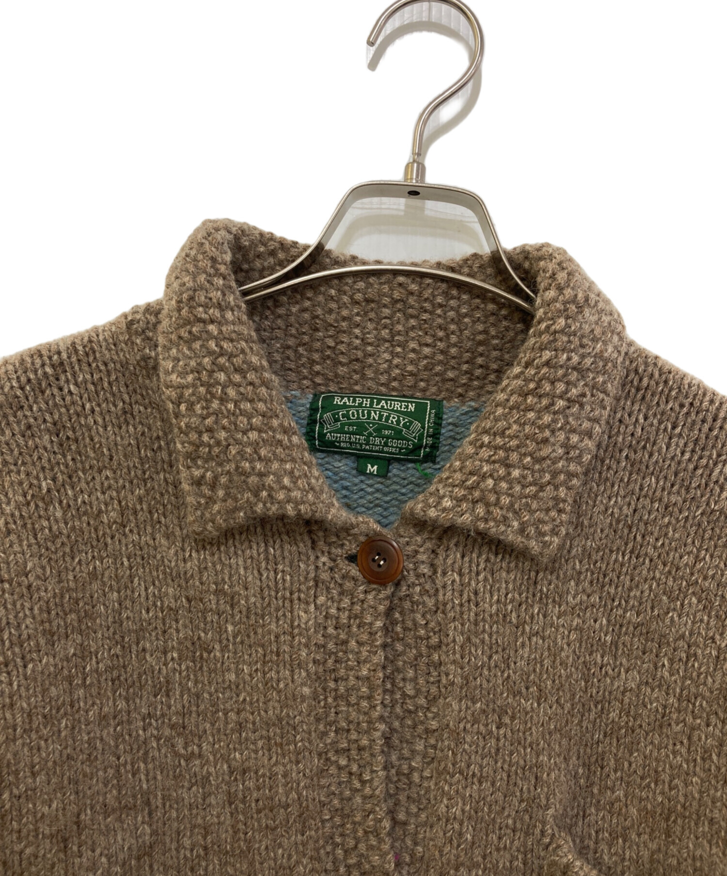 中古・古着通販】POLO COUNTRY (ポロカントリー) 90`s ウールニット 