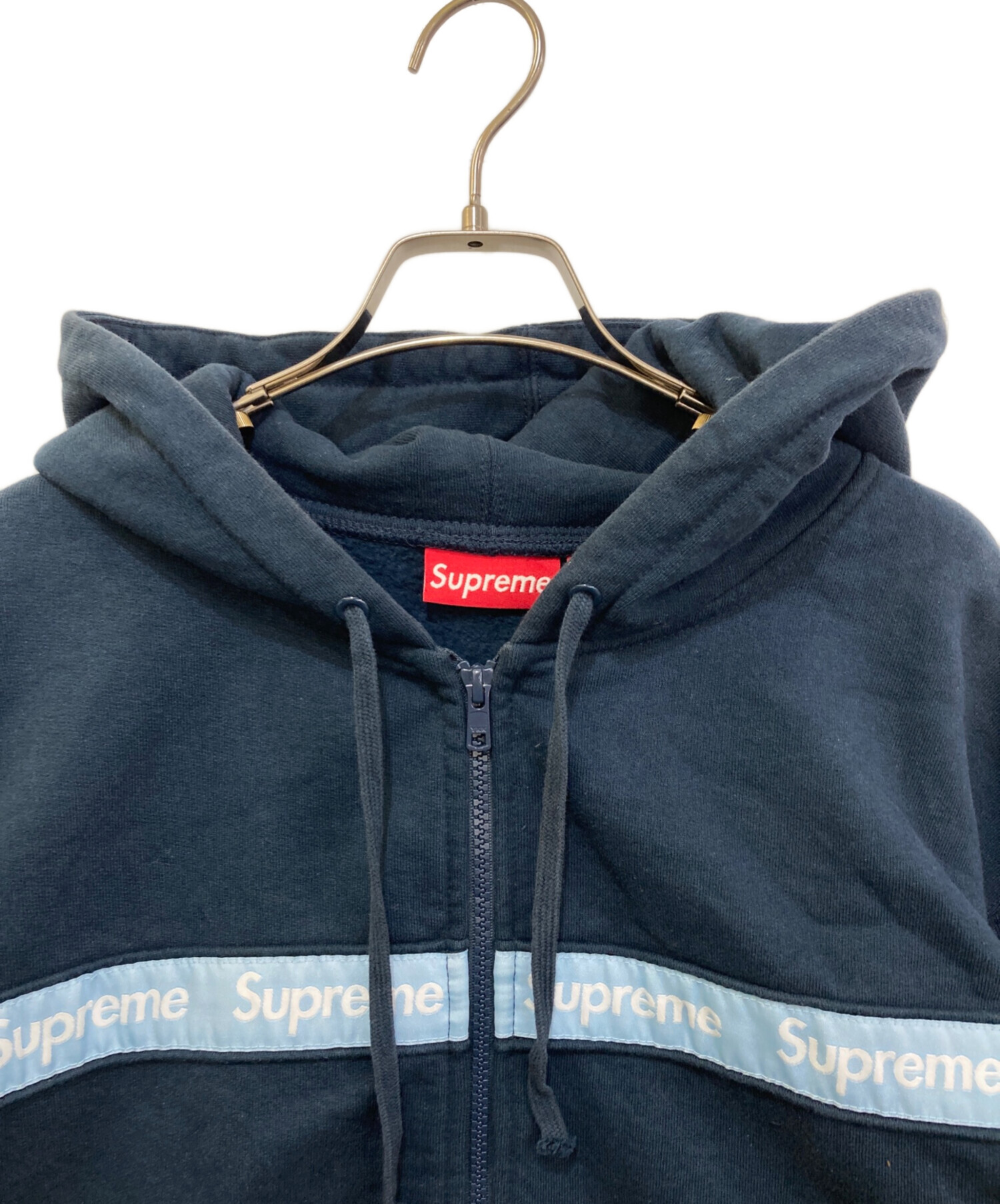 中古・古着通販】SUPREME (シュプリーム) full stripe hooded 