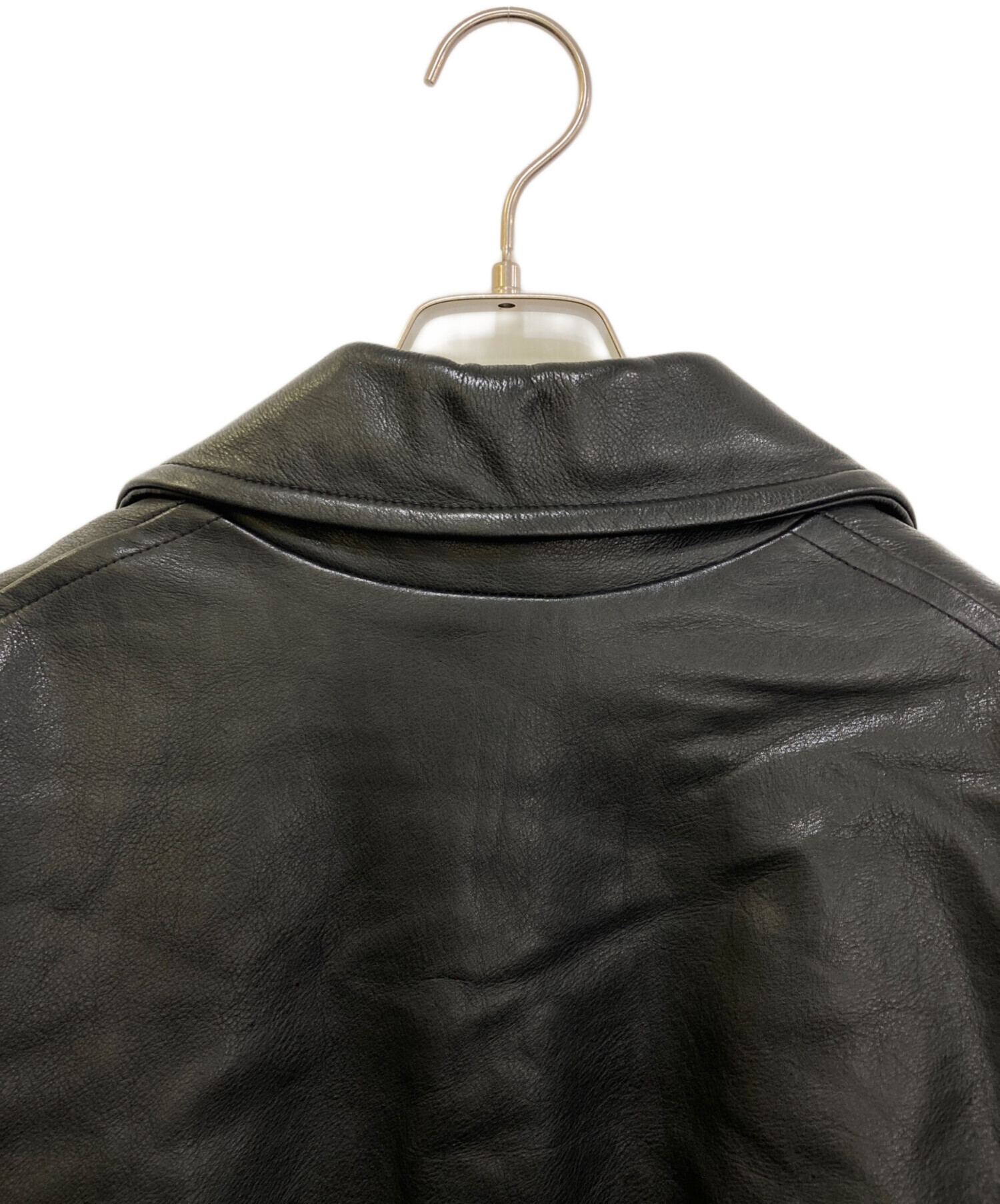 中古・古着通販】COACH (コーチ) ライナー付レザーコート ブラック