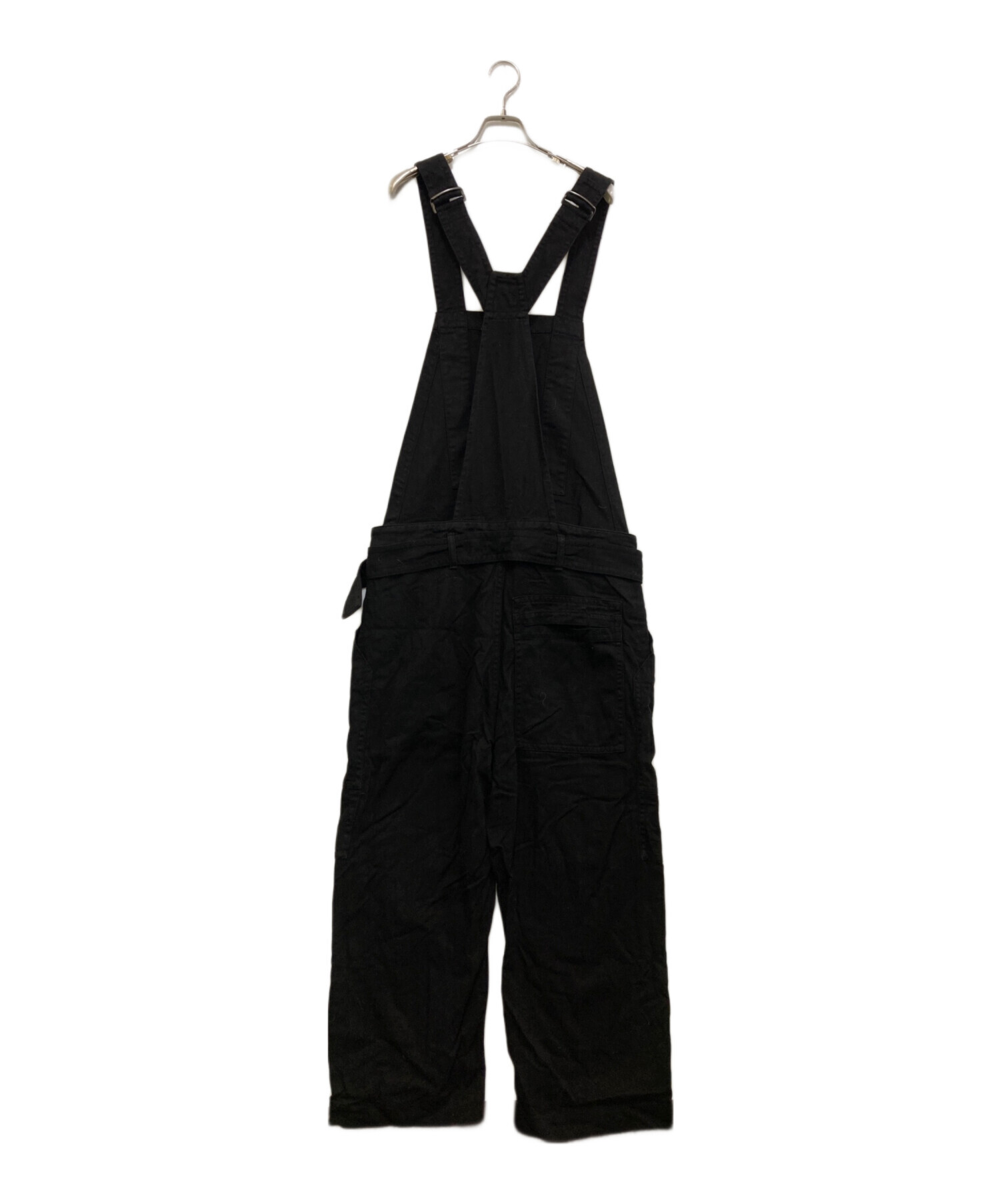 ドリスヴァンノッテン　オーバーオール Black DRIES VAN NOTEN 中古・古着通販】DRIES VAN NOTEN (ドリスヴァンノッテン) デニム