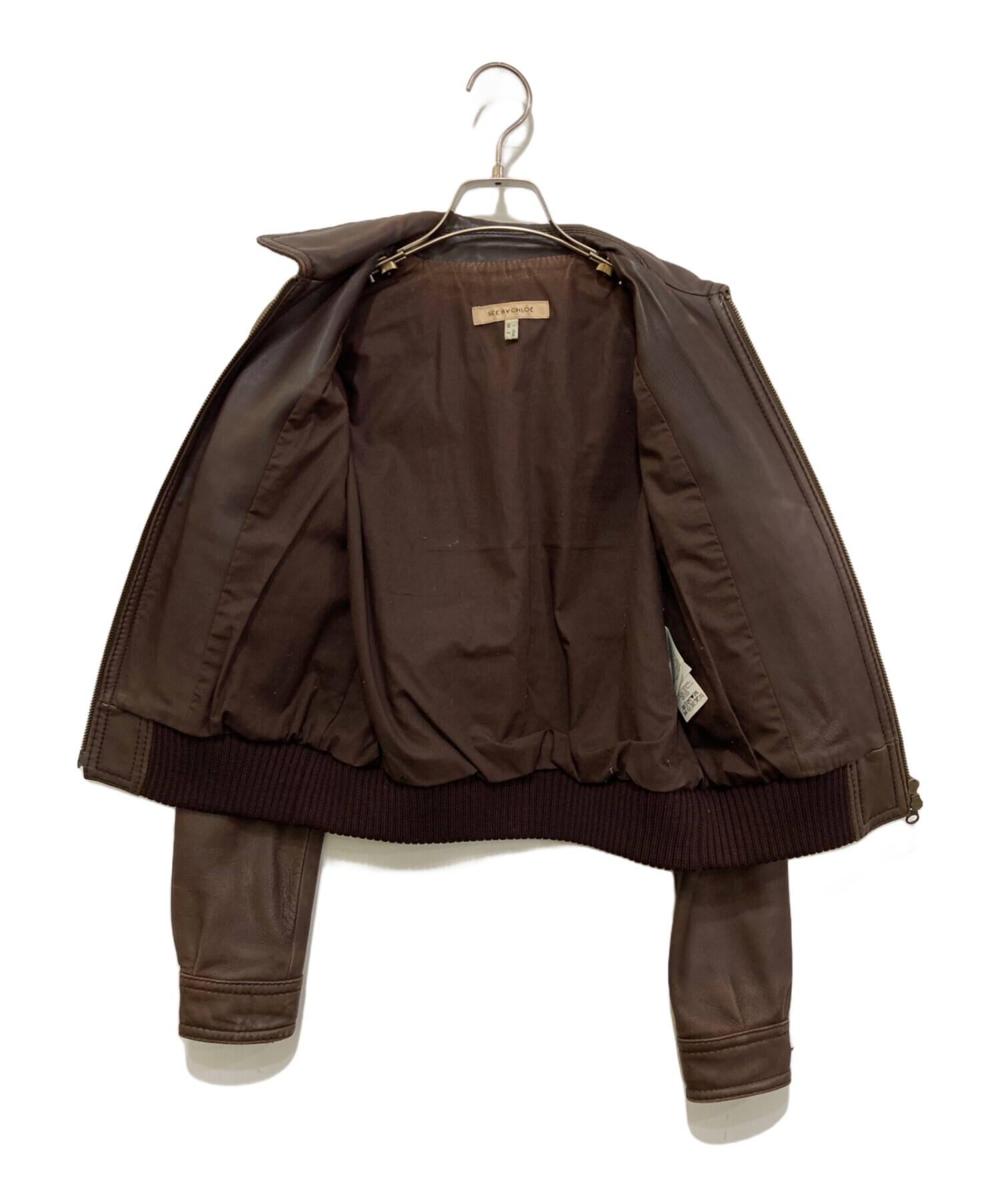 中古・古着通販】SEE BY CHLOE (シーバイクロエ) レザージャケット