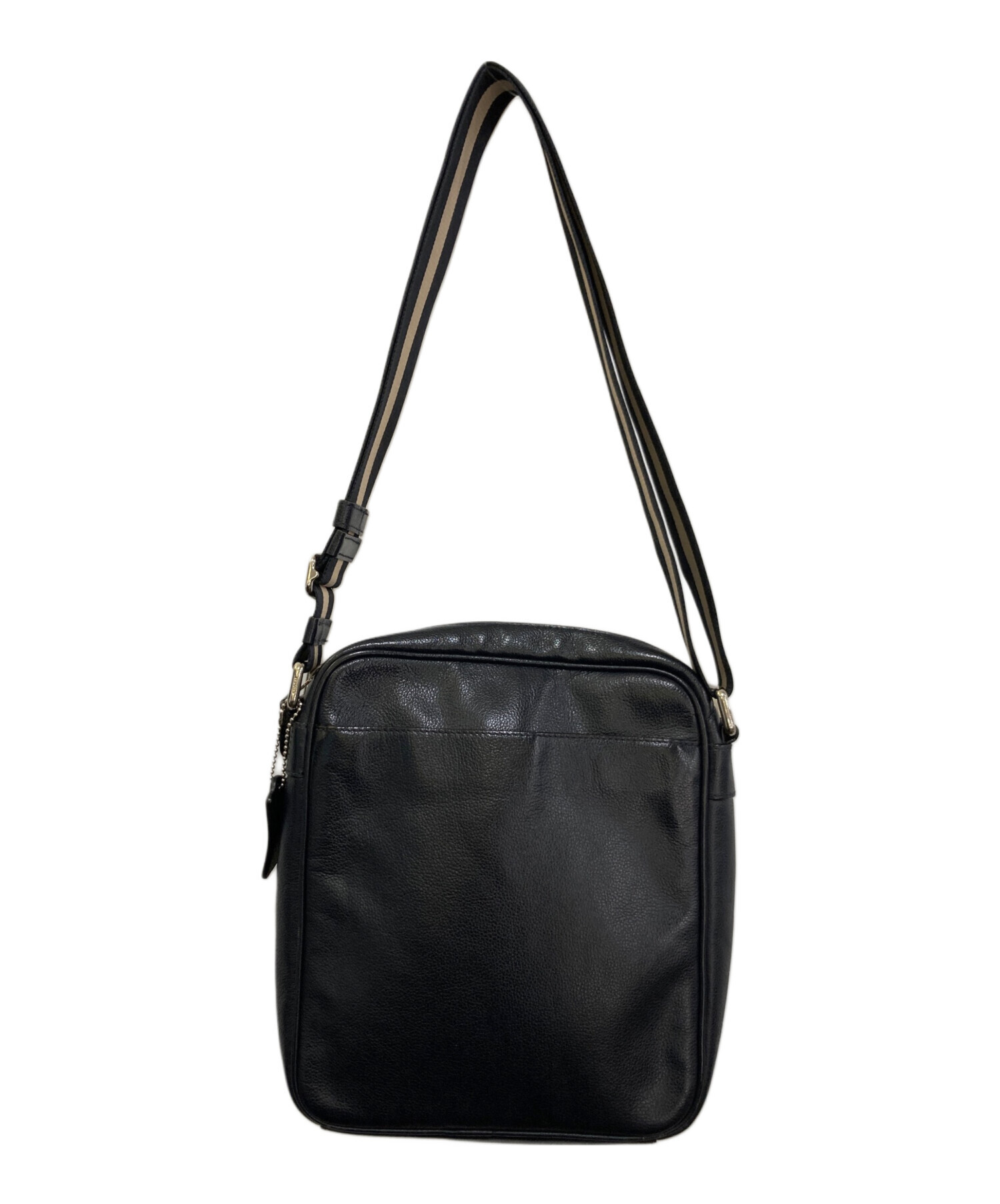 極美品　COACH コーチ　F54782 ショルダーバッグ　ブラック　黒　本革 中古・古着通販】COACH (コーチ) ショルダーバッグ F54782 ブラック