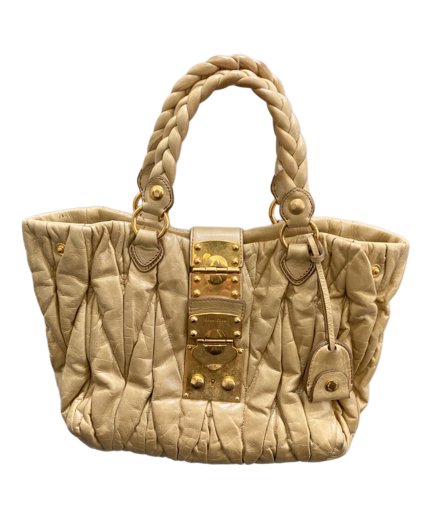 miu miu マテラッセ2wayバッグ - マテラッセ2WAYハンドバッグ | 5BH188 