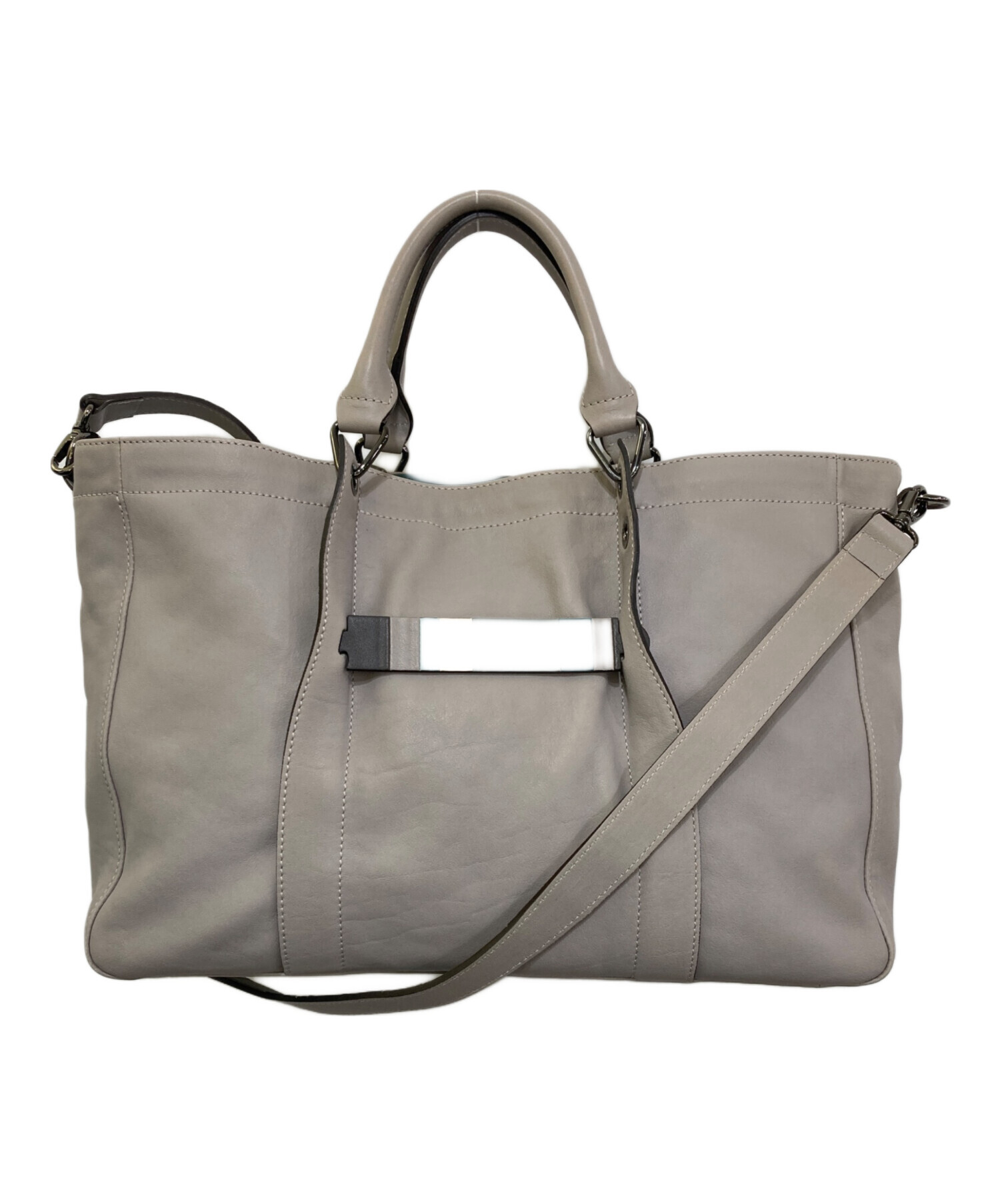 ロンシャン3d 2wayトートバッグ 中古・古着通販】LONGCHAMP (ロンシャン) 3D トートバッグ ベージュ