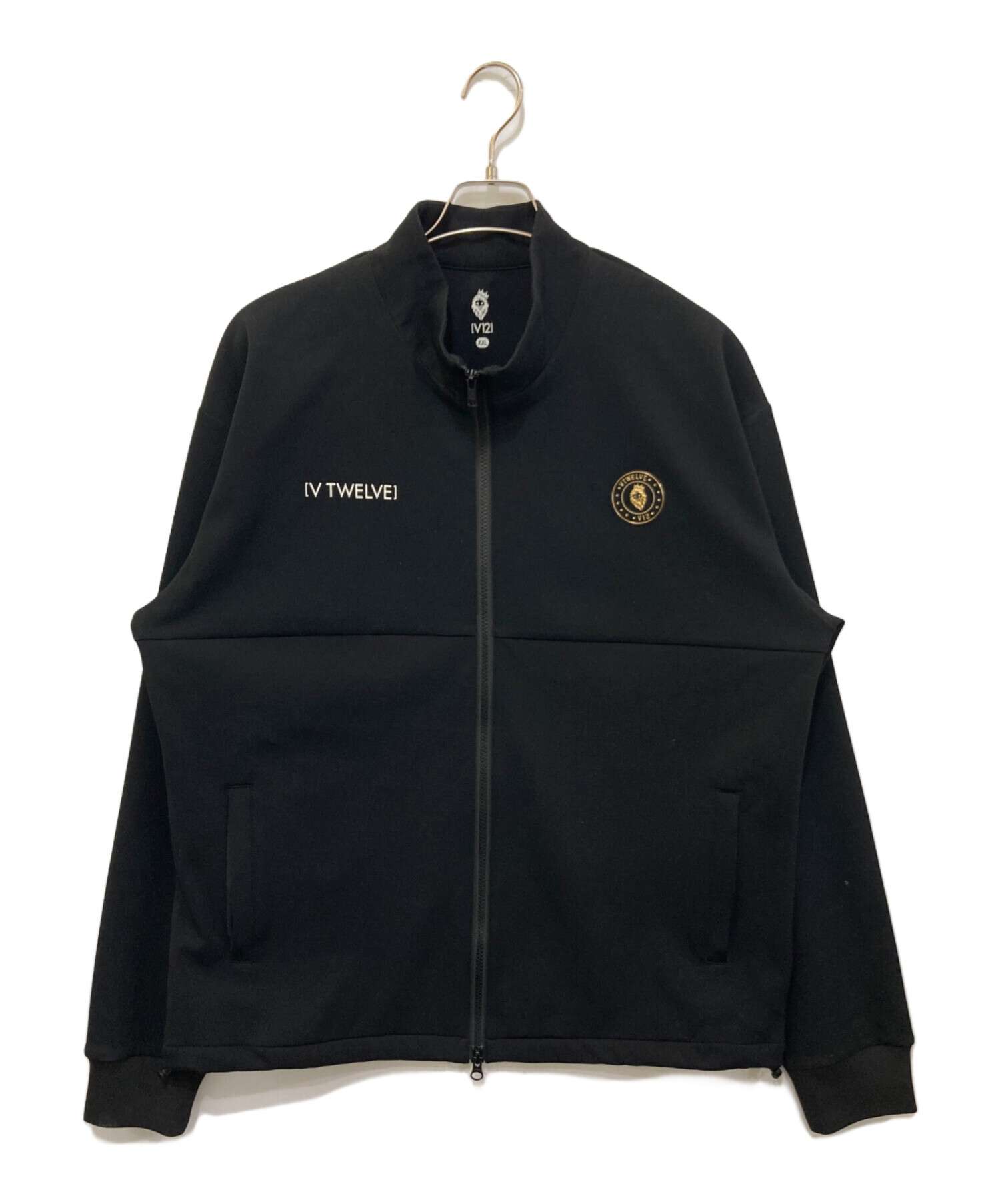 中古・古着通販】V12 (ヴィトゥエルブ) ジャージセットアップ ブラック