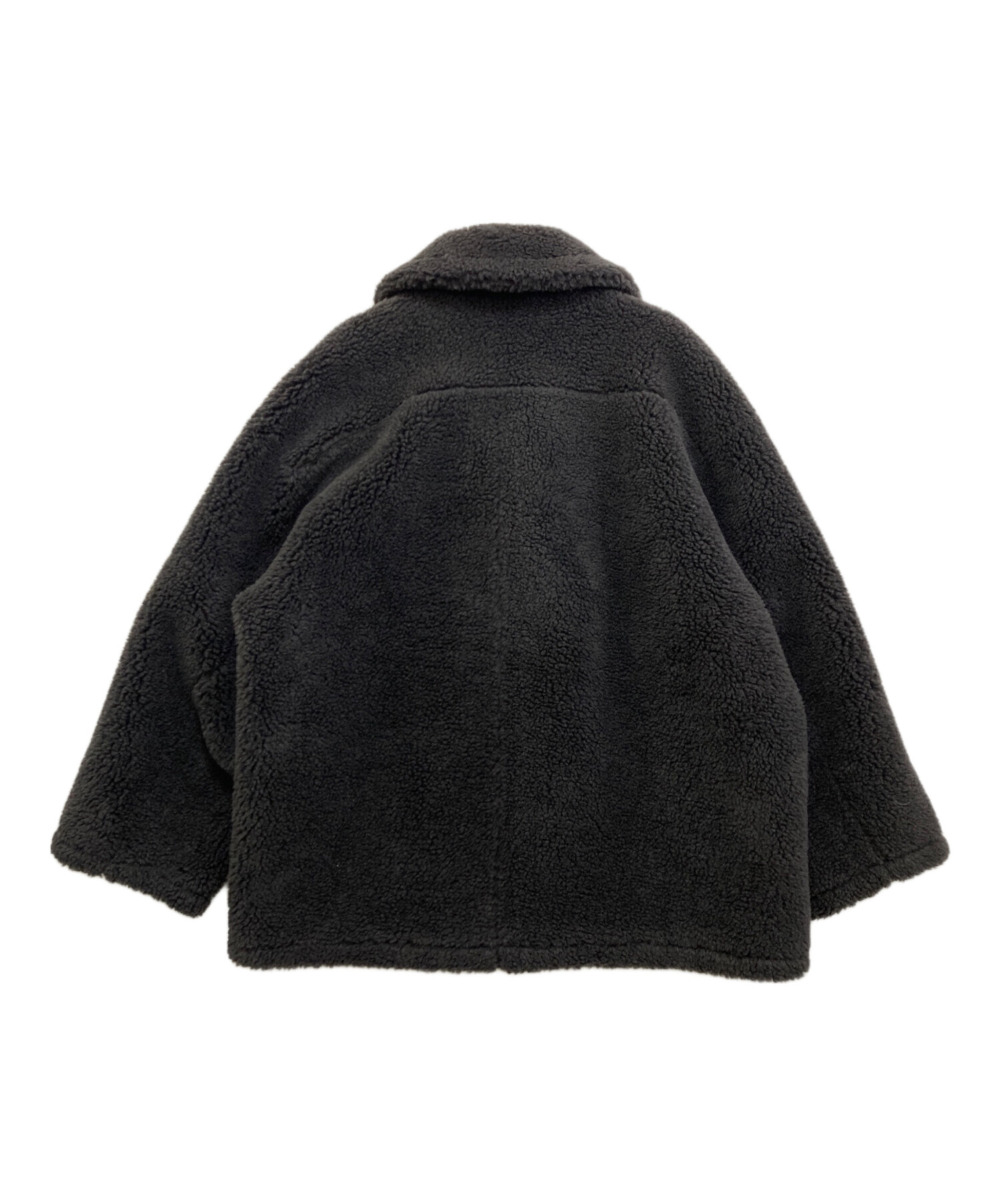 中古・古着通販】haunt (ハウント) BOA COAT グレー サイズ:36 