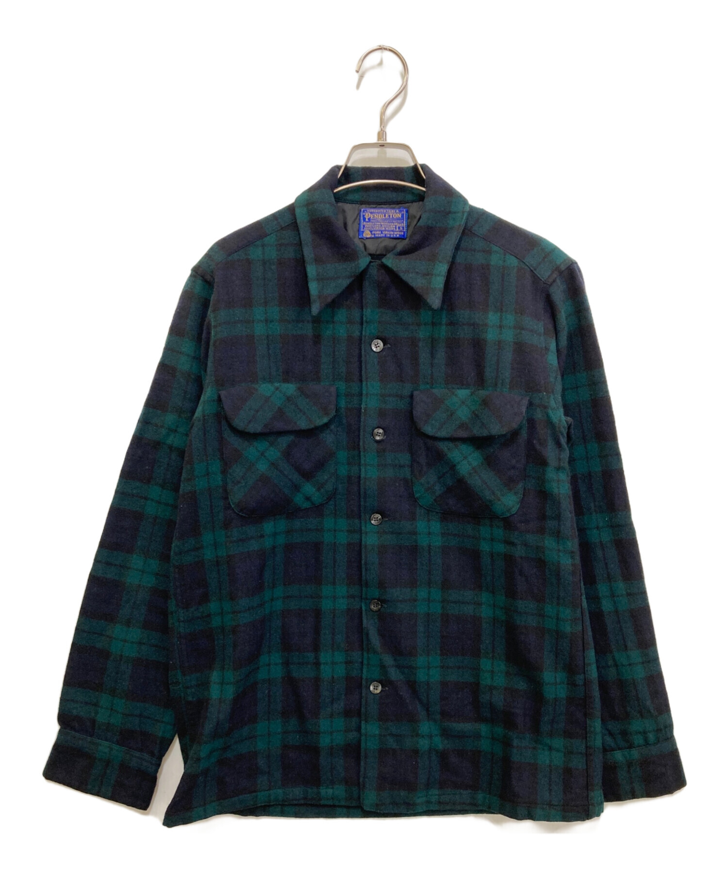 中古・古着通販】PENDLETON (ペンドルトン) 70`sボートチェックシャツ