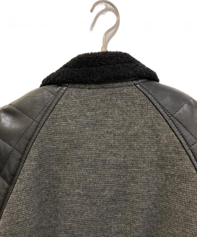 中古・古着通販】ICEBERG (アイスバーグ) 80`s切替レザージャケット