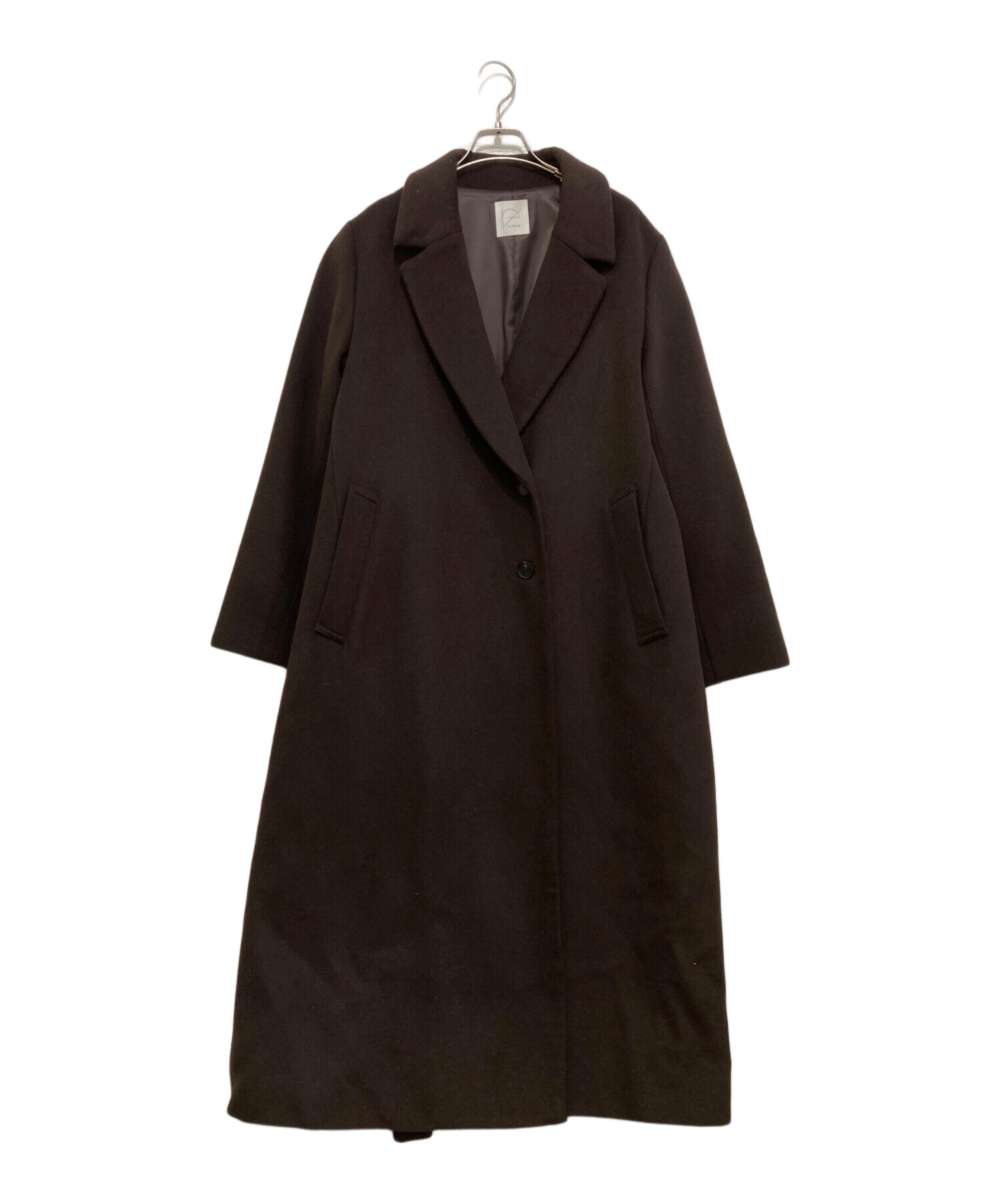 中古・古着通販】crewre (クルー) アジャスタブルウールロングコート