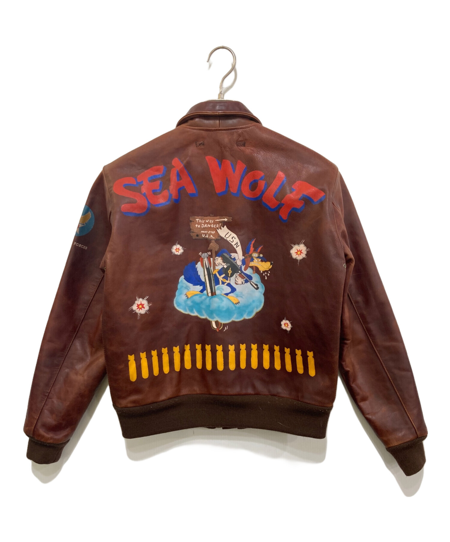 中古・古着通販】BRONX (ブロンクス) A-2 フライトジャケット バー