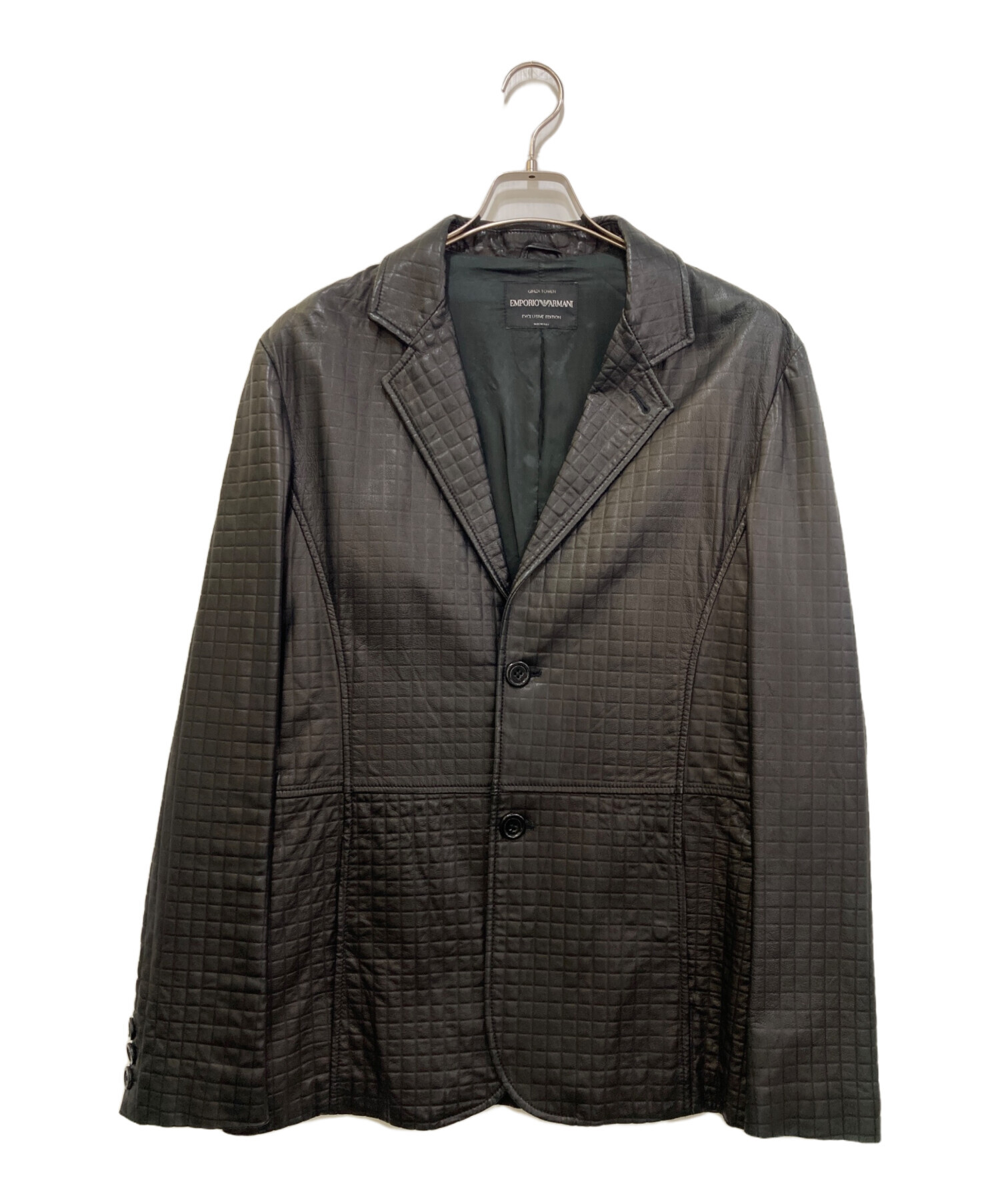 中古・古着通販】EMPORIO ARMANI (エンポリオアルマーニ) レザー 