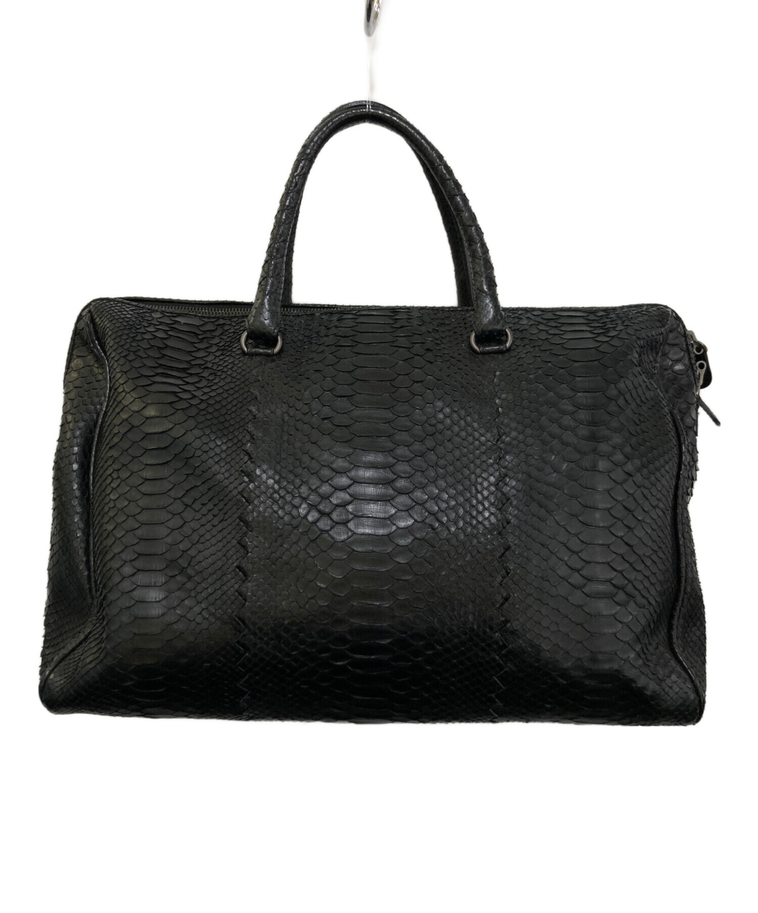 中古・古着通販】BOTTEGA VENETA (ボッテガベネタ) パイソン ボストン