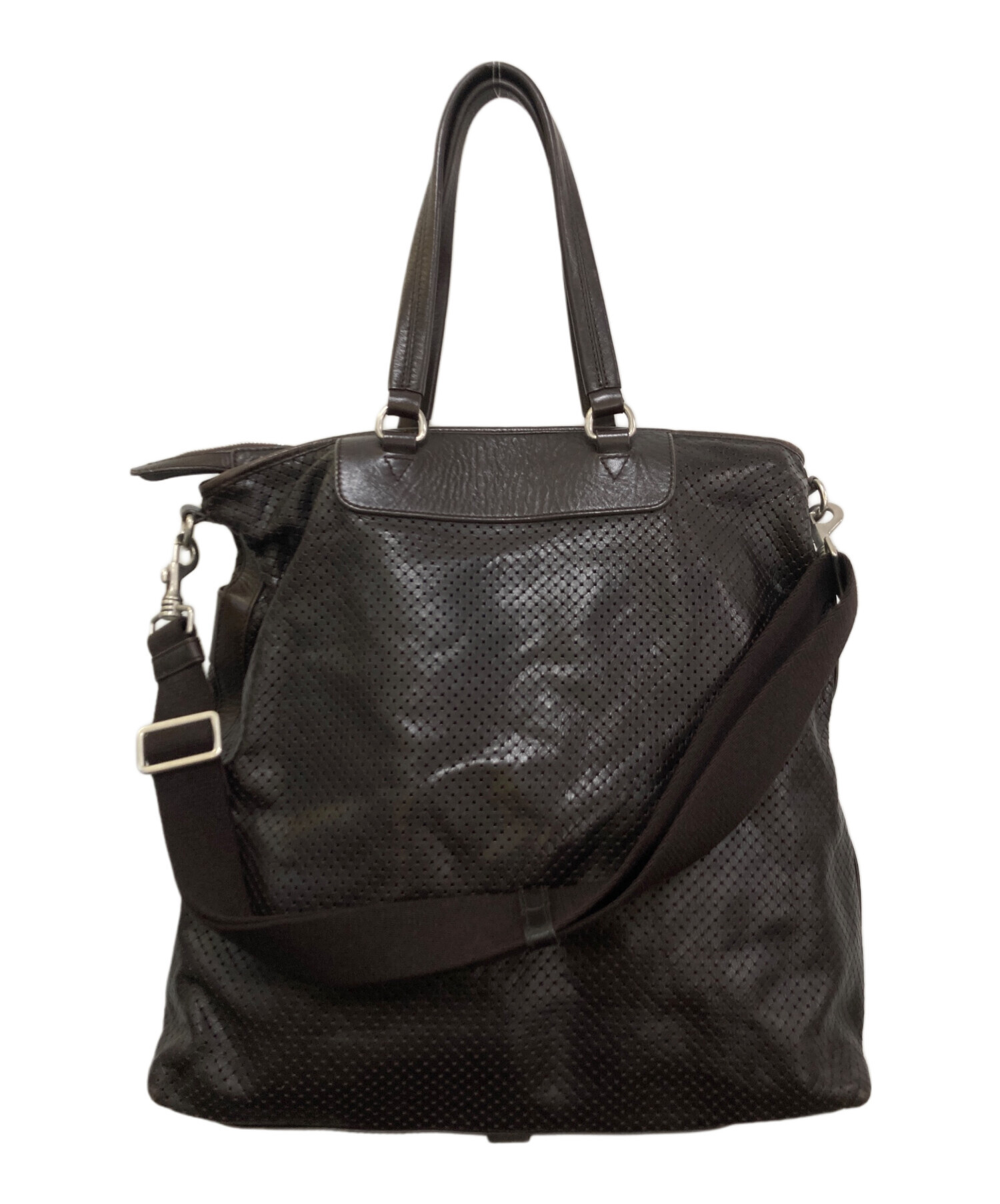 中古・古着通販】BALLY (バリー) 2WAYバッグ ブラウン｜ブランド・古着 