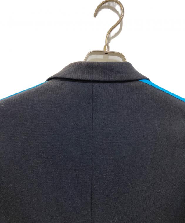 未使用級/L FENDI テーラードジャケット　ダークネイビー　伸縮　スティッチ 中古・古着通販】FENDI (フェンディ) サイドラインテーラード