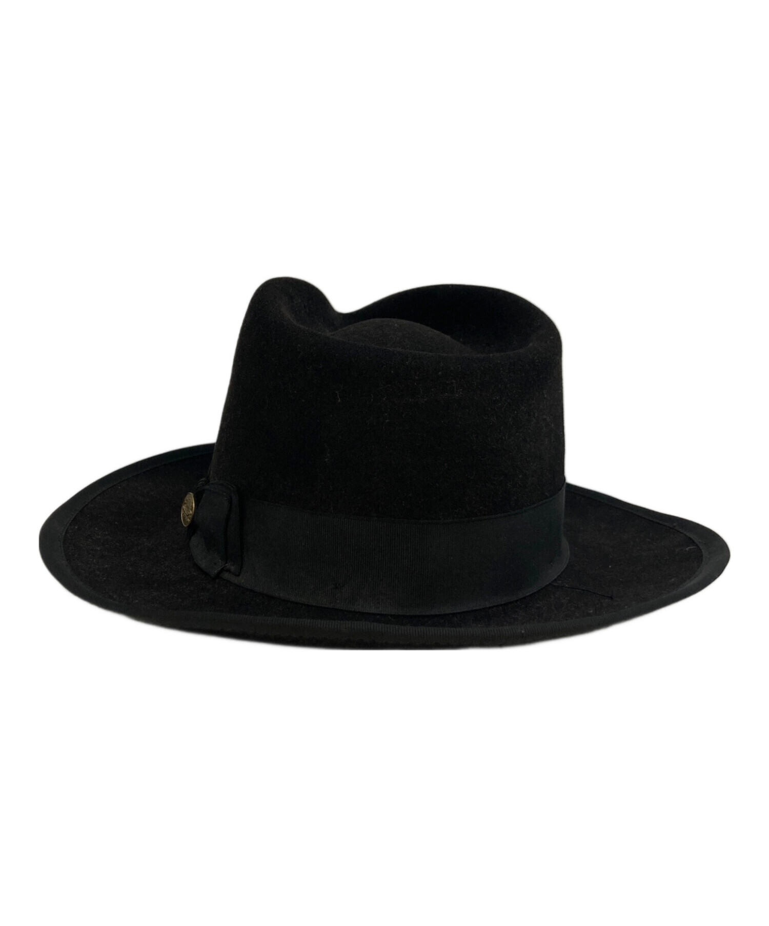 中古・古着通販】STETSON (ステットソン) 中折れハット ブラック