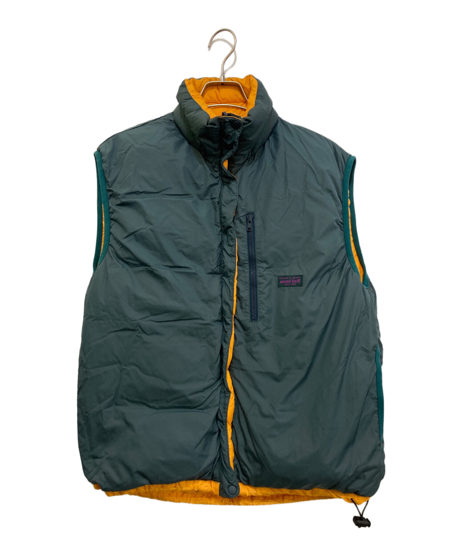 mont-bell ダウンベスト リバーシブル 中古・古着通販】mont-bell 