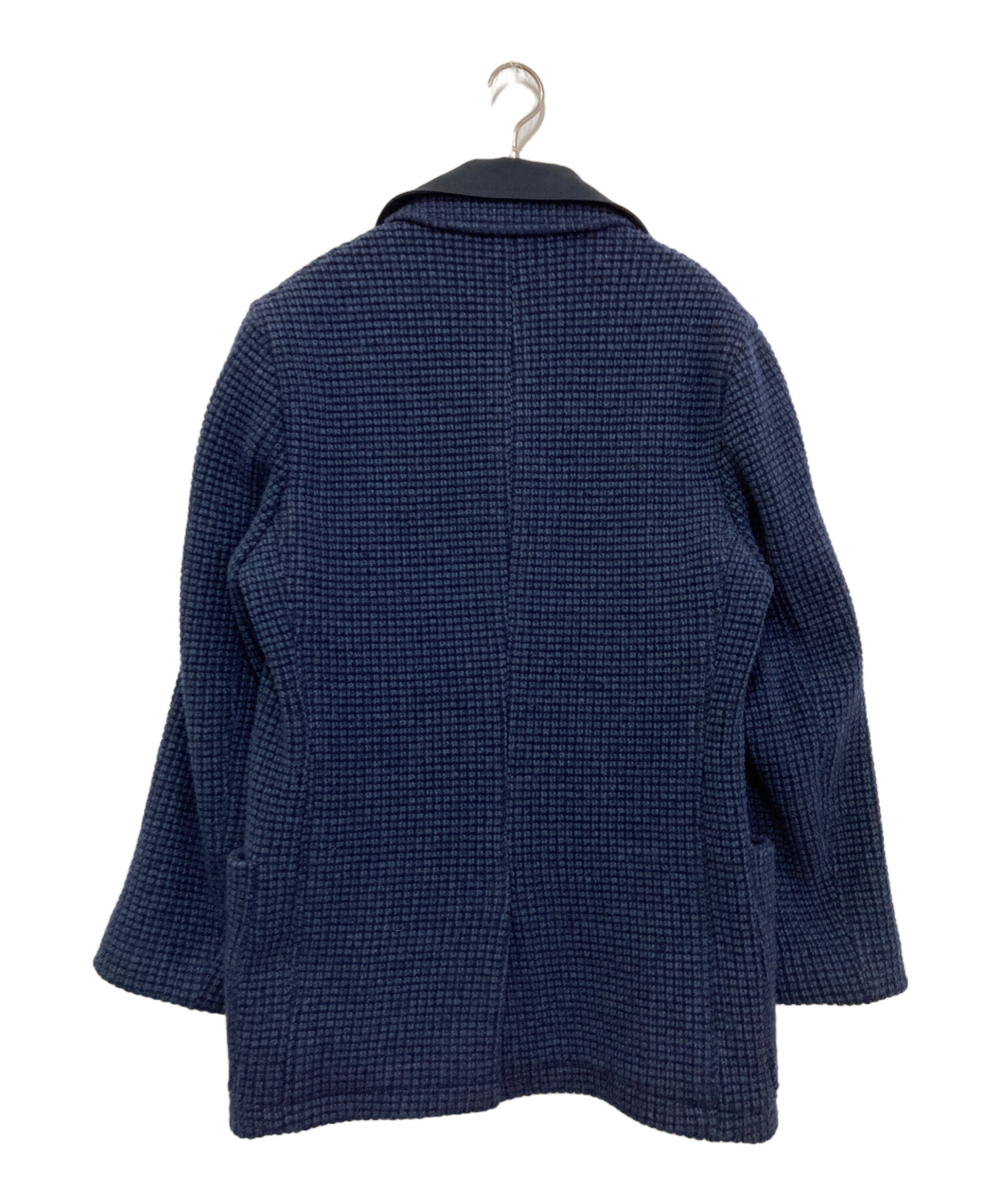 ETRO テーラードジャケット ネイビー系 中古・古着通販】ETRO (エトロ) テーラードジャケット ネイビー サイズ