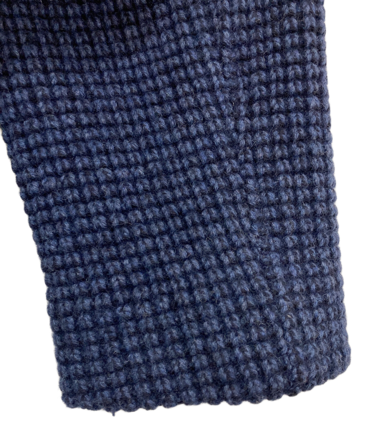 中古・古着通販】ETRO (エトロ) ライナー付ニットジャケット ネイビー