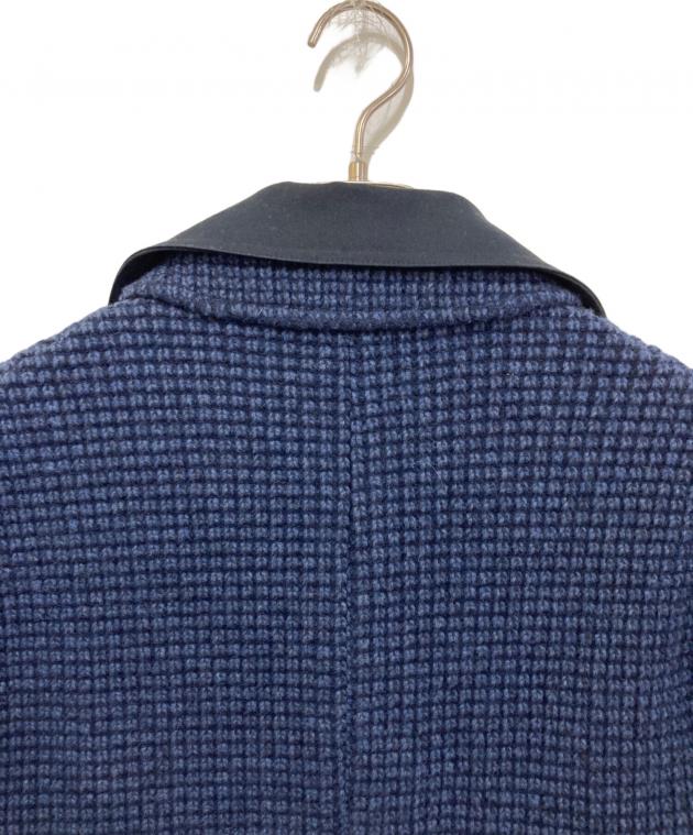 中古・古着通販】ETRO (エトロ) ライナー付ニットジャケット ネイビー