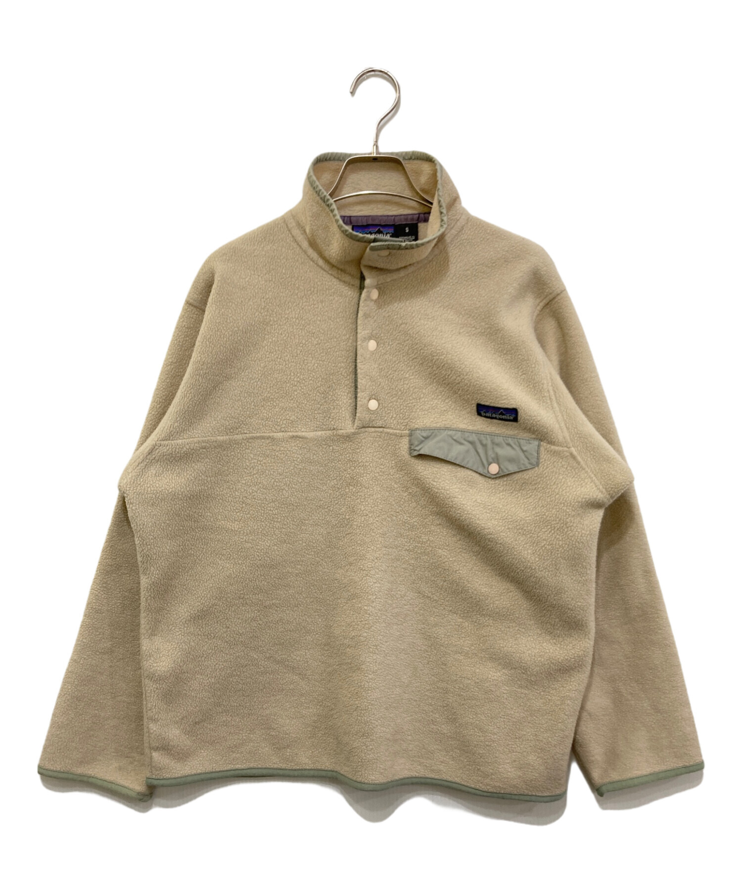 中古・古着通販】Patagonia (パタゴニア) シンチラスナップT ベージュ