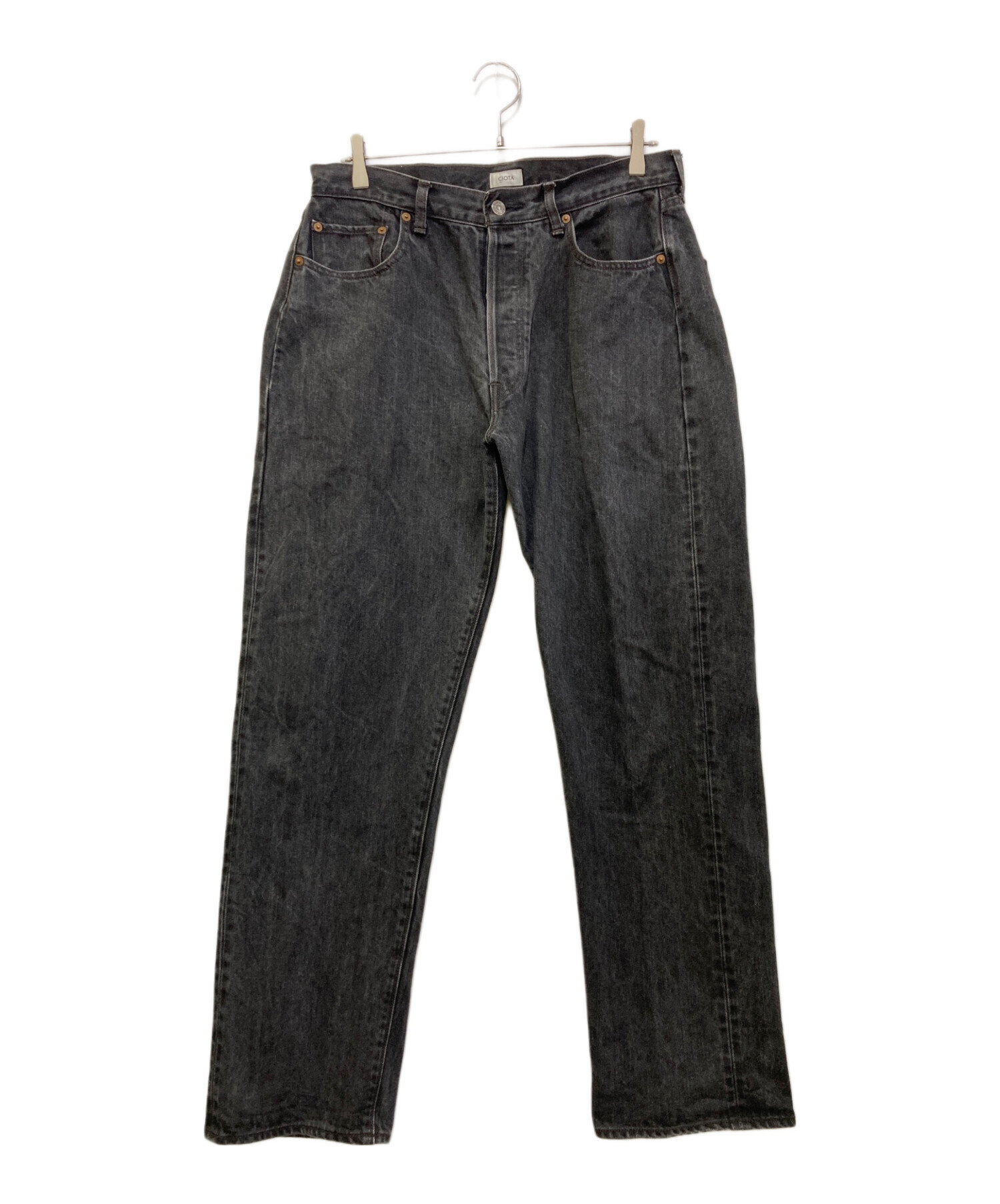 CIOTAシオタ ストレートデニム NPTM-1STB W34 中古・古着通販】CIOTA (シオタ) 本藍スビンコットン13.5ozストレート