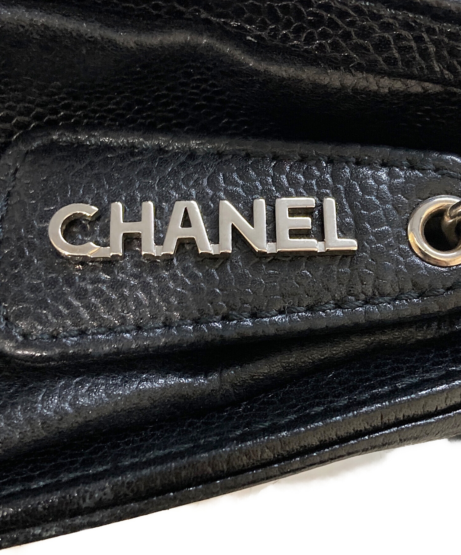 中古・古着通販】CHANEL (シャネル) キャビアスキンココマークトート