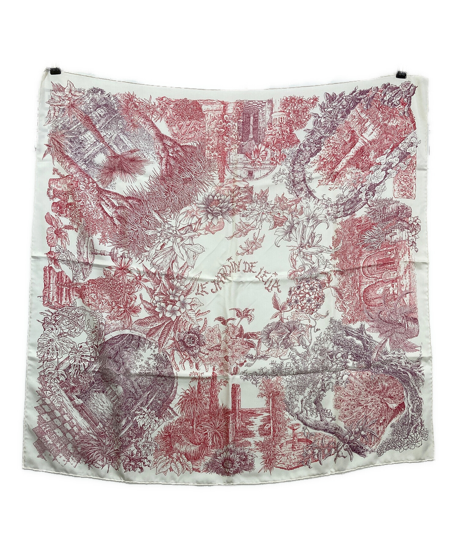 中古・古着通販】HERMES (エルメス) カレ90 ホワイト｜ブランド・古着