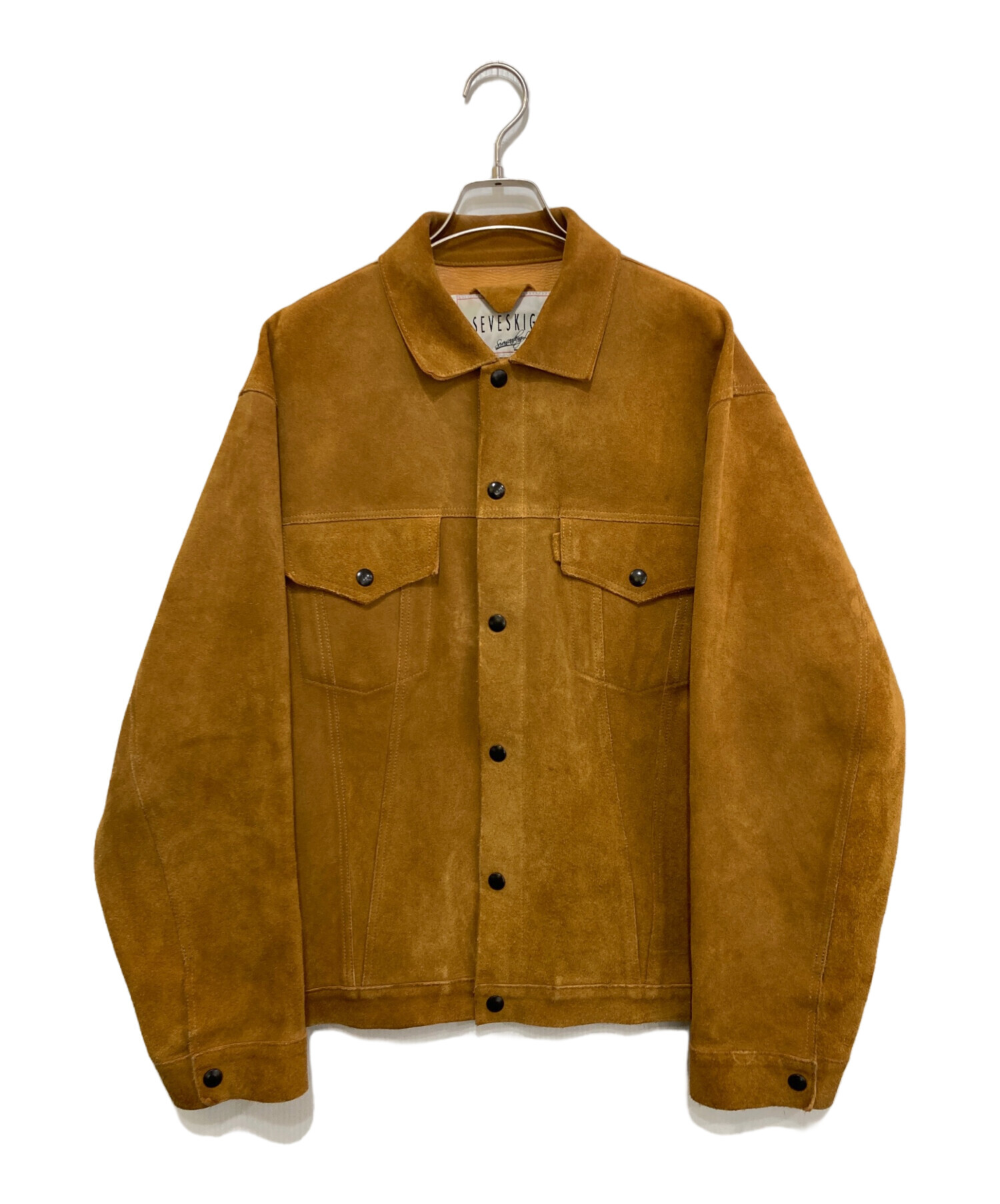 中古・古着通販】SEVESKIG (セヴシグ) BACK SIDE 557 JKT/カウレザー