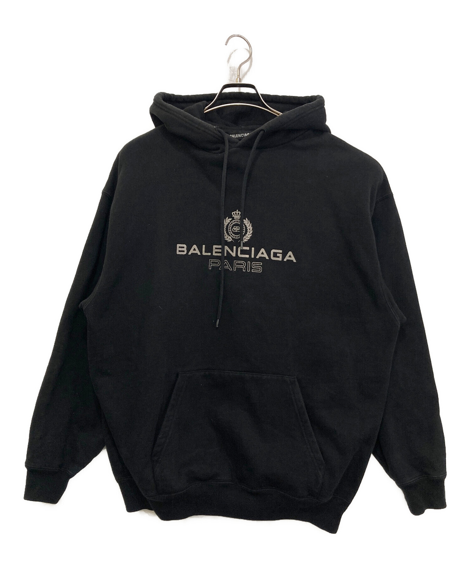 中古・古着通販】BALENCIAGA (バレンシアガ) BB PARIS Hoodie 570811 中古・古着通販】BALENCIAGA (バレンシアガ) BB PARIS Hoodie 570811