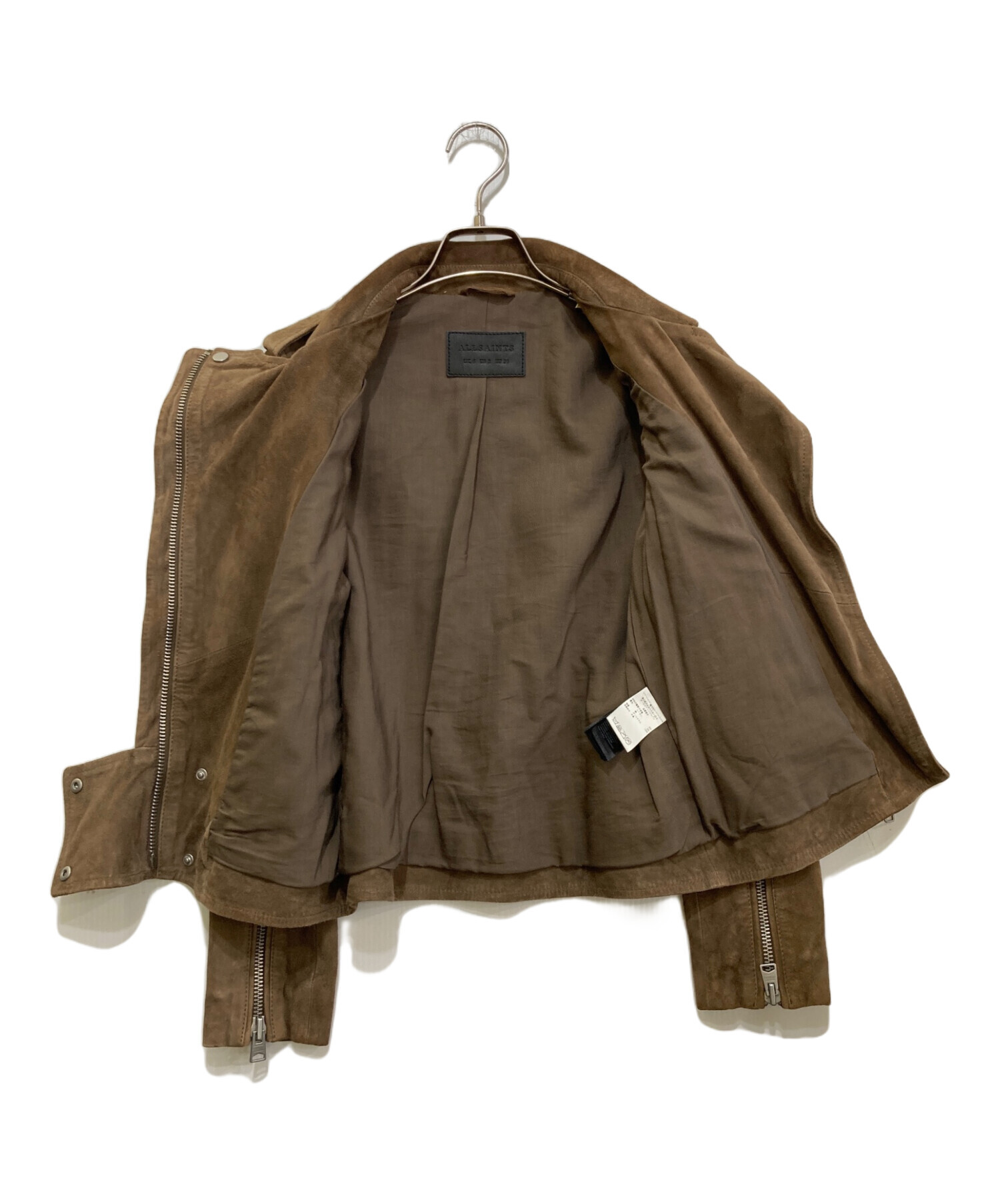 中古・古着通販】ALL SAINTS (オールセインツ) スウェードダブル