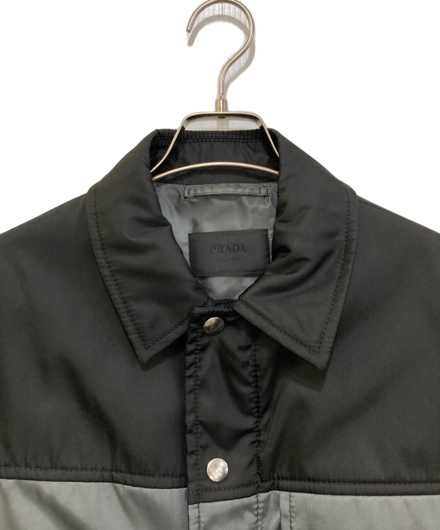 中古・古着通販】PRADA (プラダ) ナイロン中綿コーチジャケット