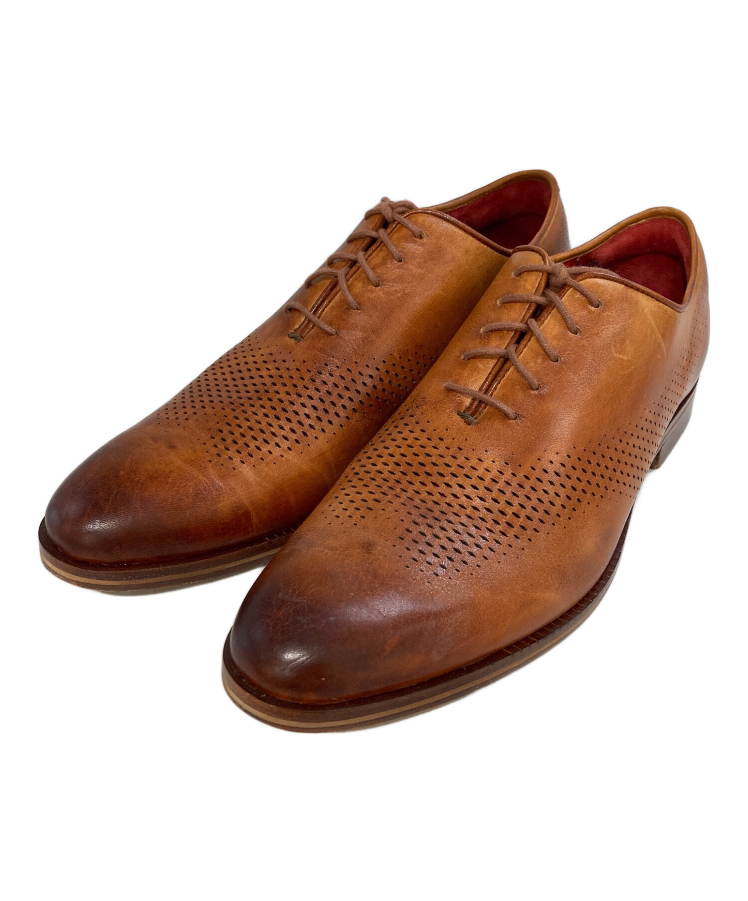 中古・古着通販】COLE HAAN (コールハーン) パンチングレザーシューズ