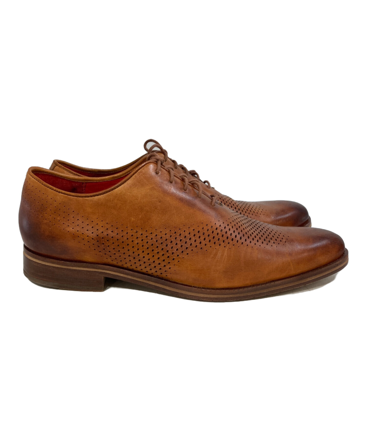 中古・古着通販】COLE HAAN (コールハーン) パンチングレザーシューズ