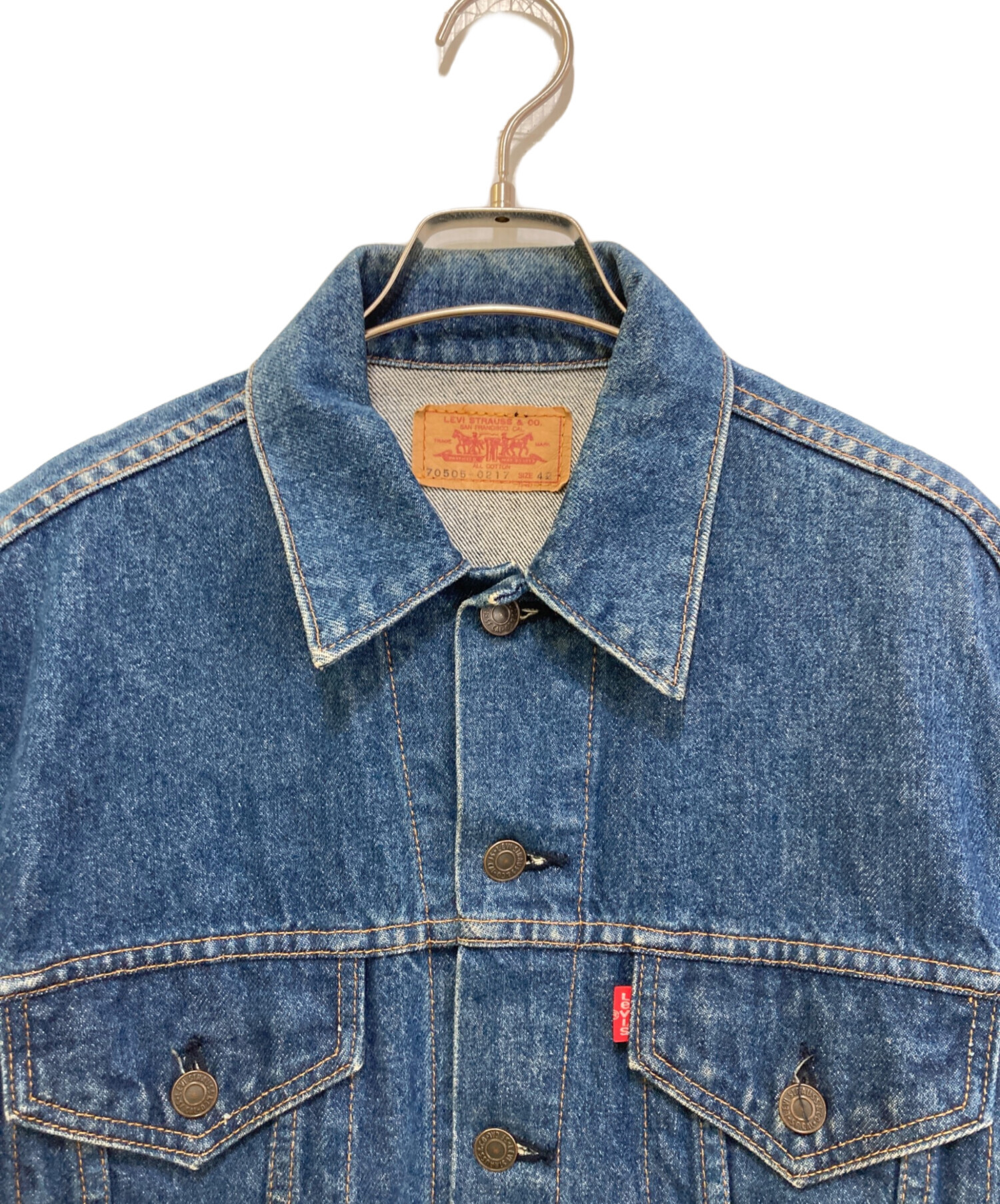 中古・古着通販】LEVI'S (リーバイス) 70505デニムジャケット