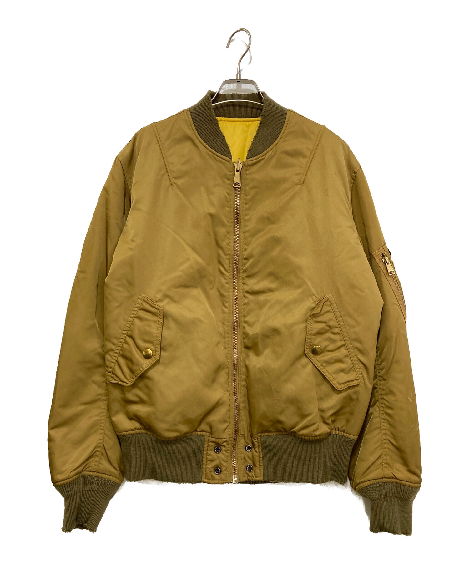 DIESEL ダメージ加工 ボンバージャケット 豊富な，人気SALE 【公式通販】