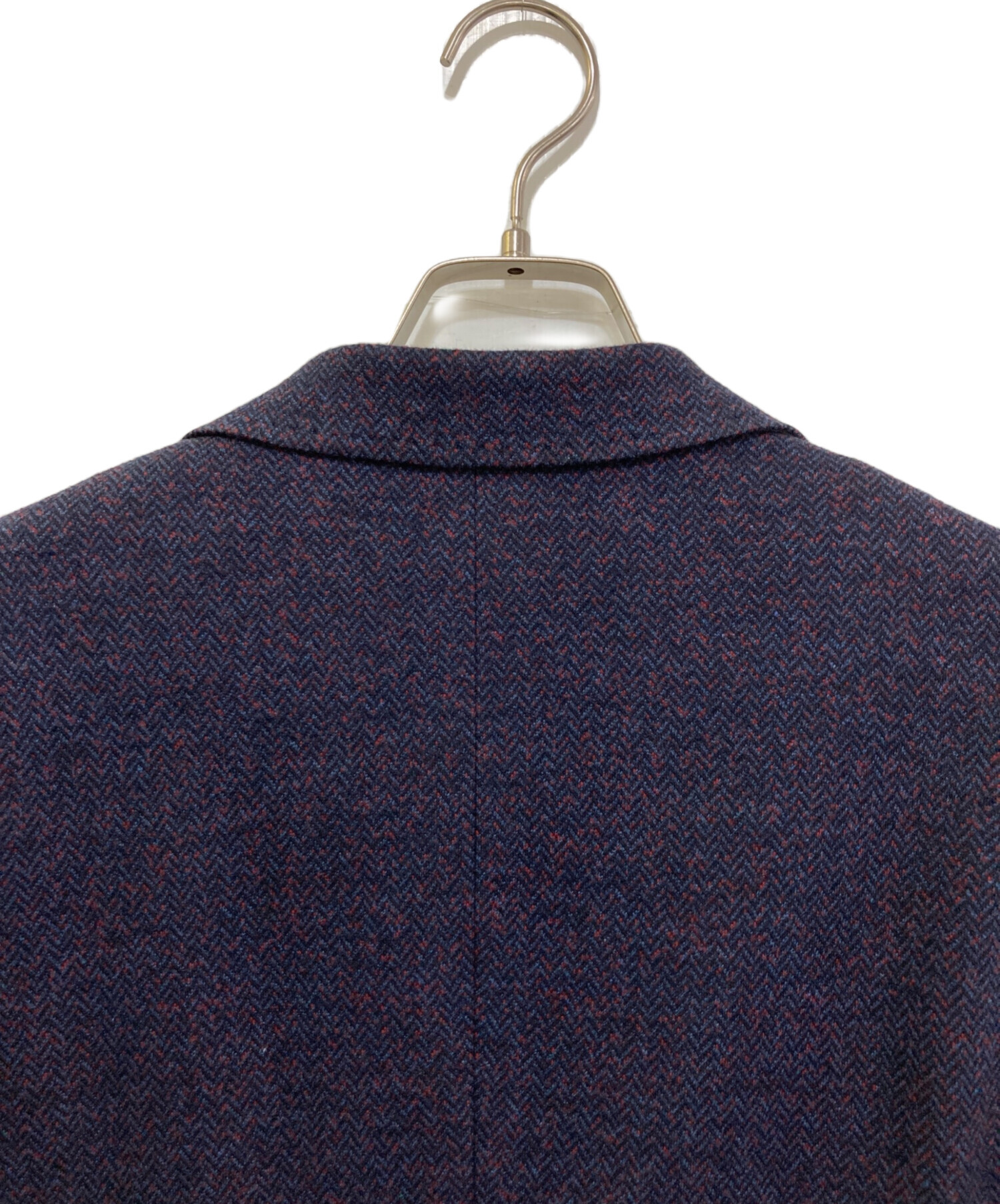 中古・古着通販】ETRO (エトロ) ウール混ヘリンボーンテーラード