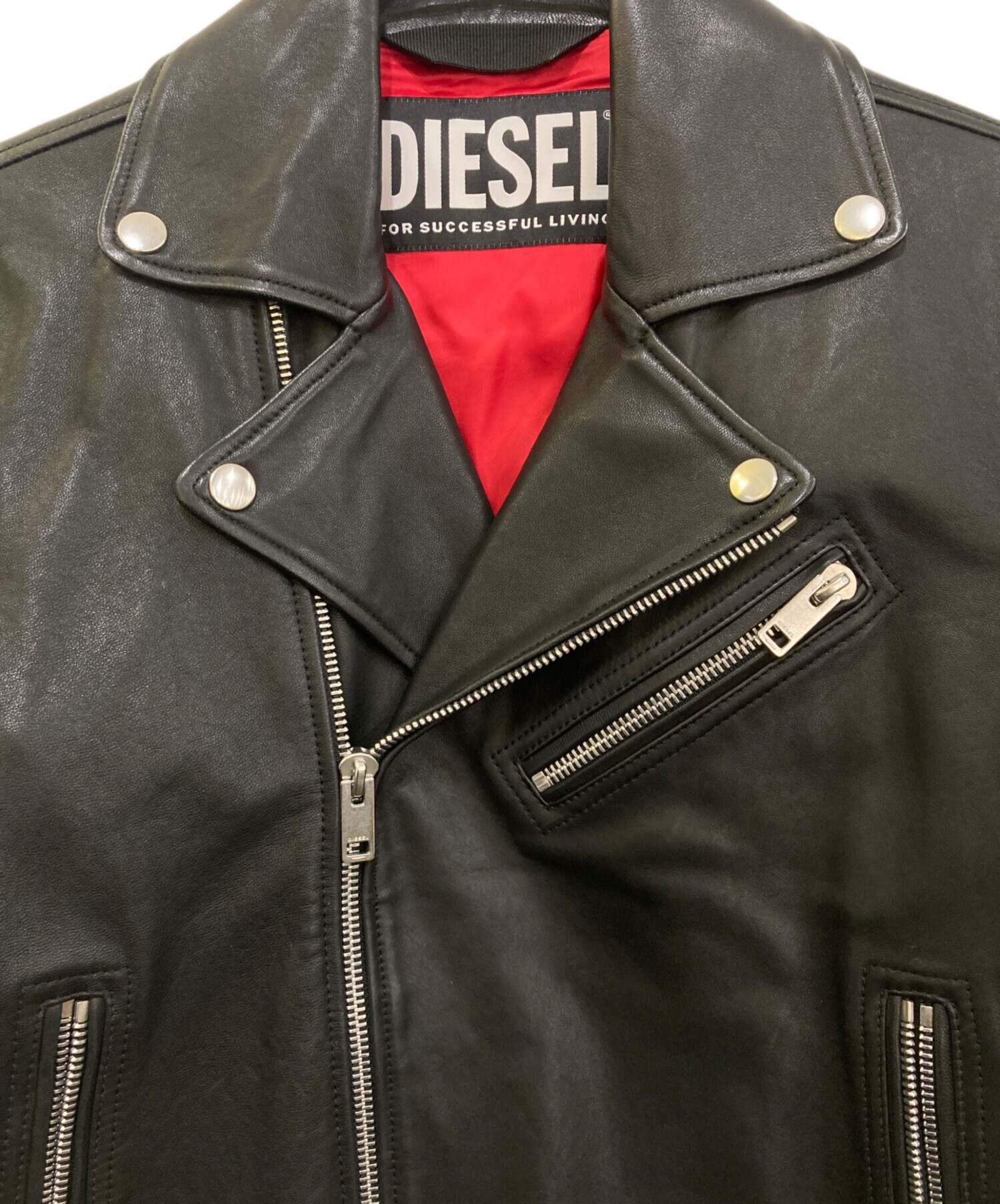 中古・古着通販】DIESEL (ディーゼル) L-STARKVILLE ラムレザーダブル