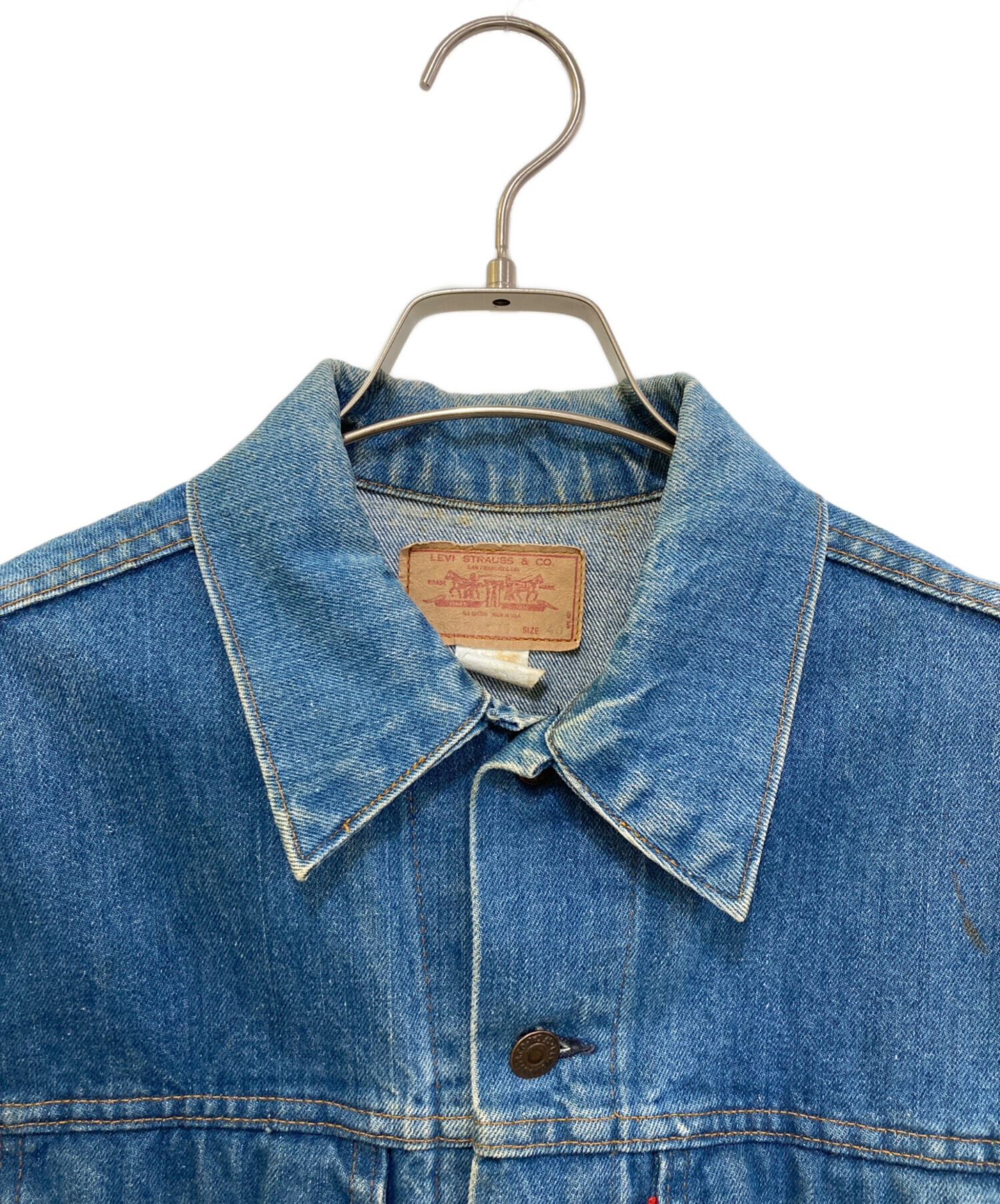 中古・古着通販】LEVI'S (リーバイス) デニムジャケット 70506-0217