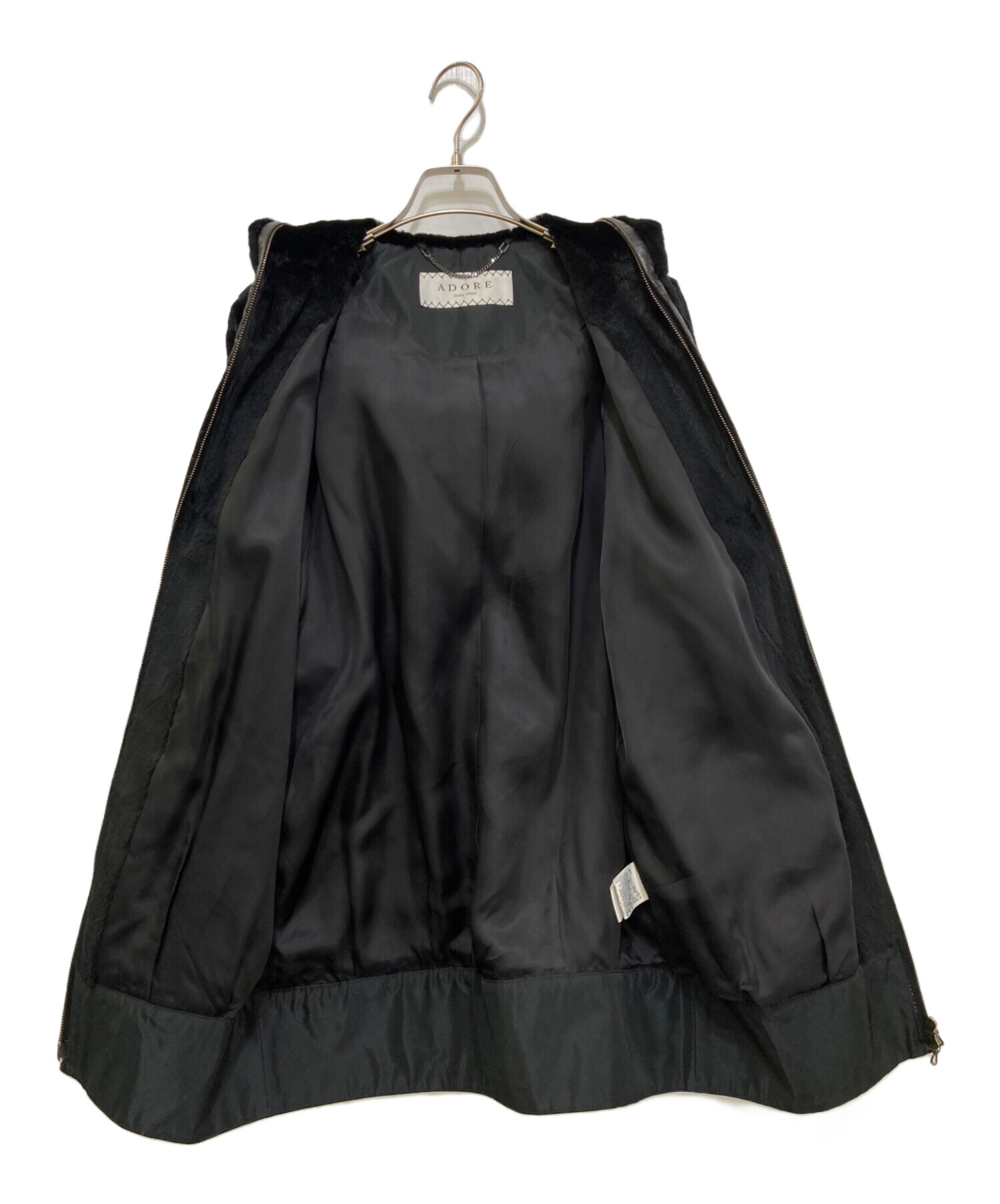 中古・古着通販】ADORE (アドーア) ラビットファー×ラムレザー切替