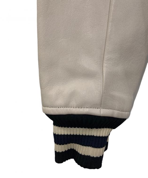 中古・古着通販】COACH (コーチ) 袖レザー切替スタジャン F56276