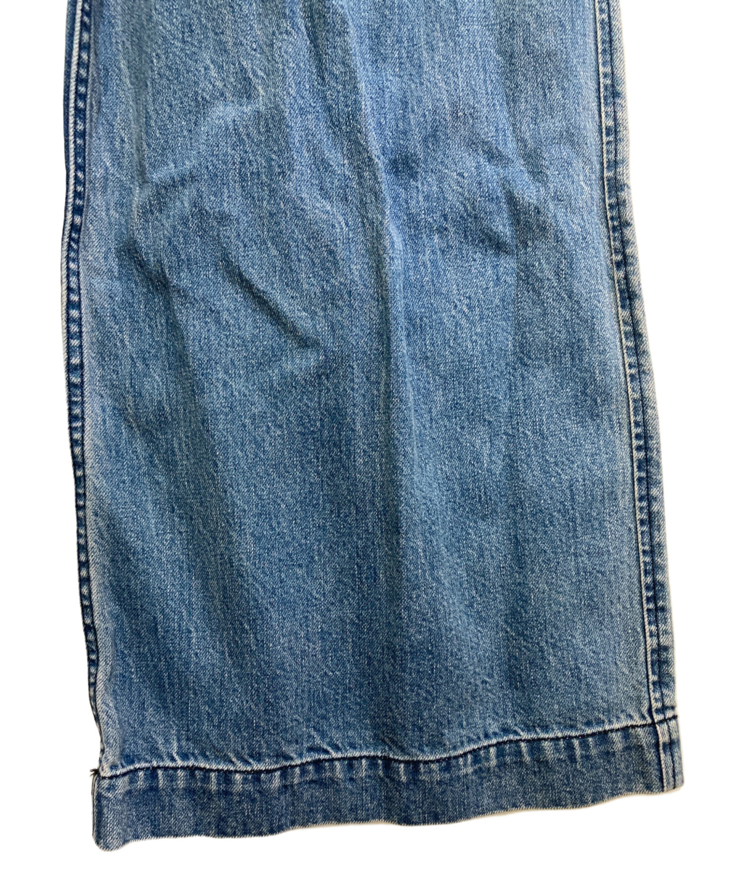 中古・古着通販】IENA (イエナ) デニムVネックオールインワン